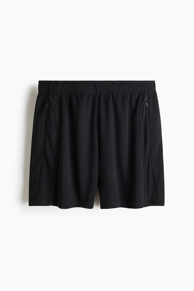 Football shorts with DryMove™ - Black - 1
