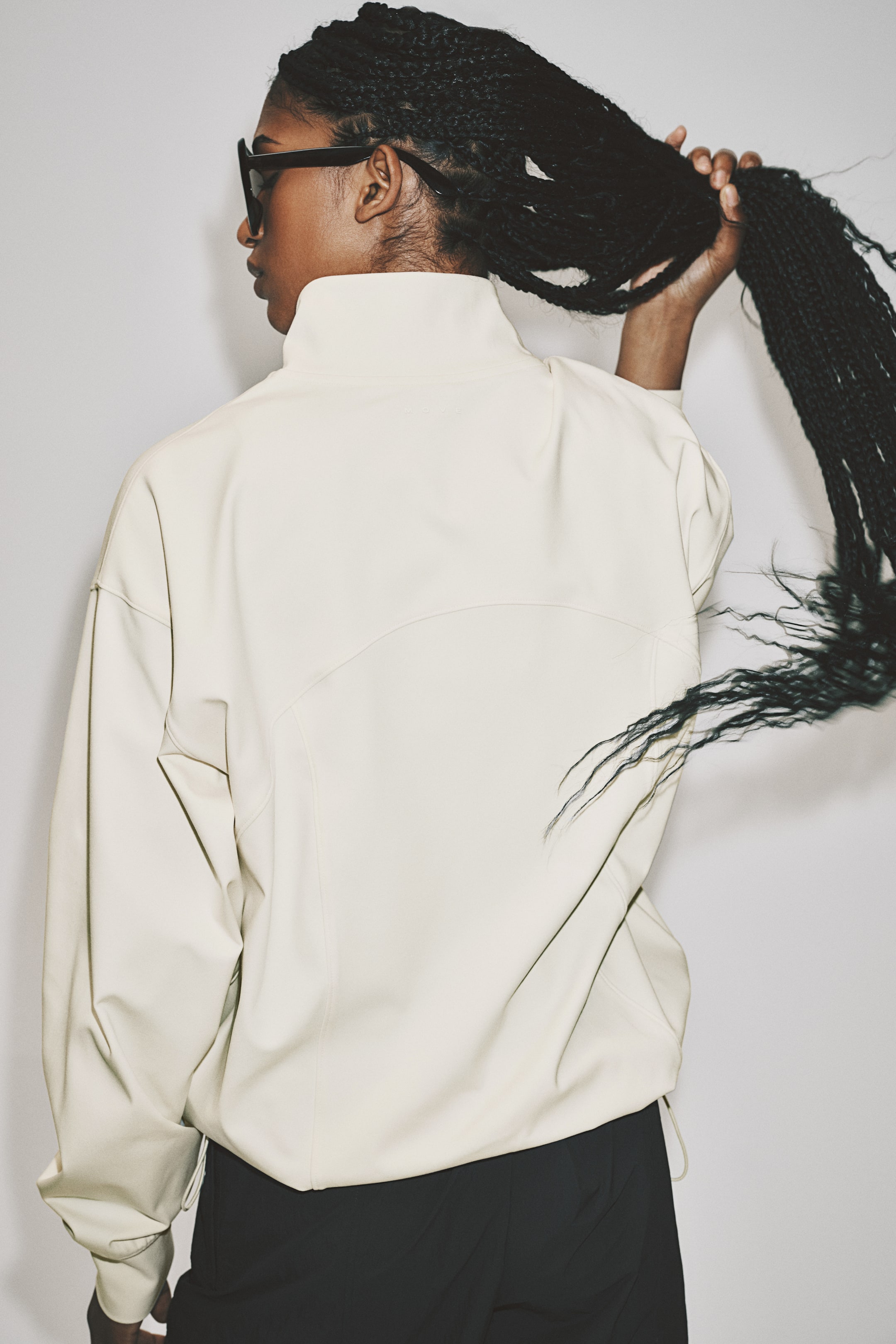 Ivory Running Jacket Women's Ivory Sports Track Jacket with SoftMove™ | H&M US