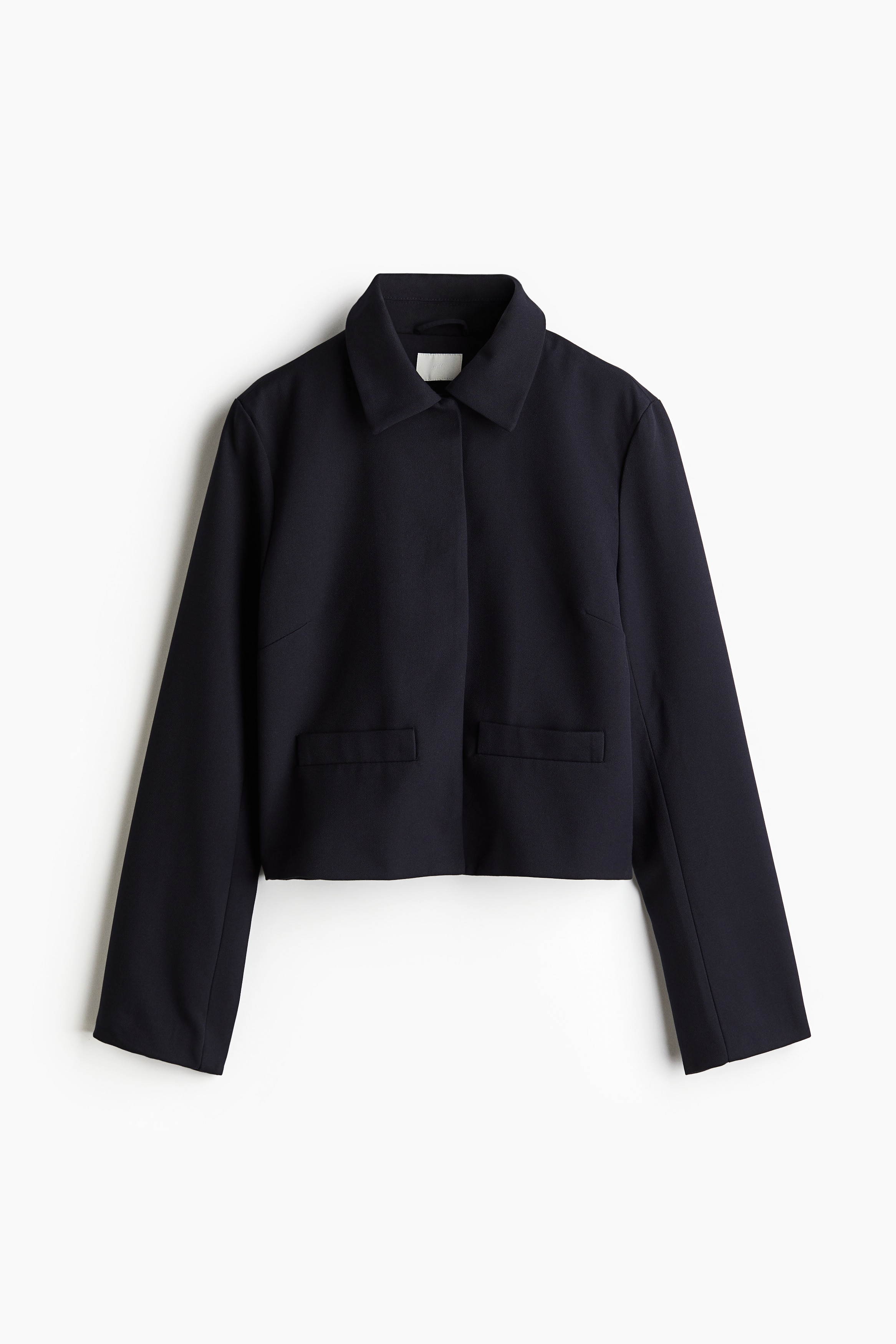 Signore - Blu navy Giacca con colletto - Size: XS  - H&M