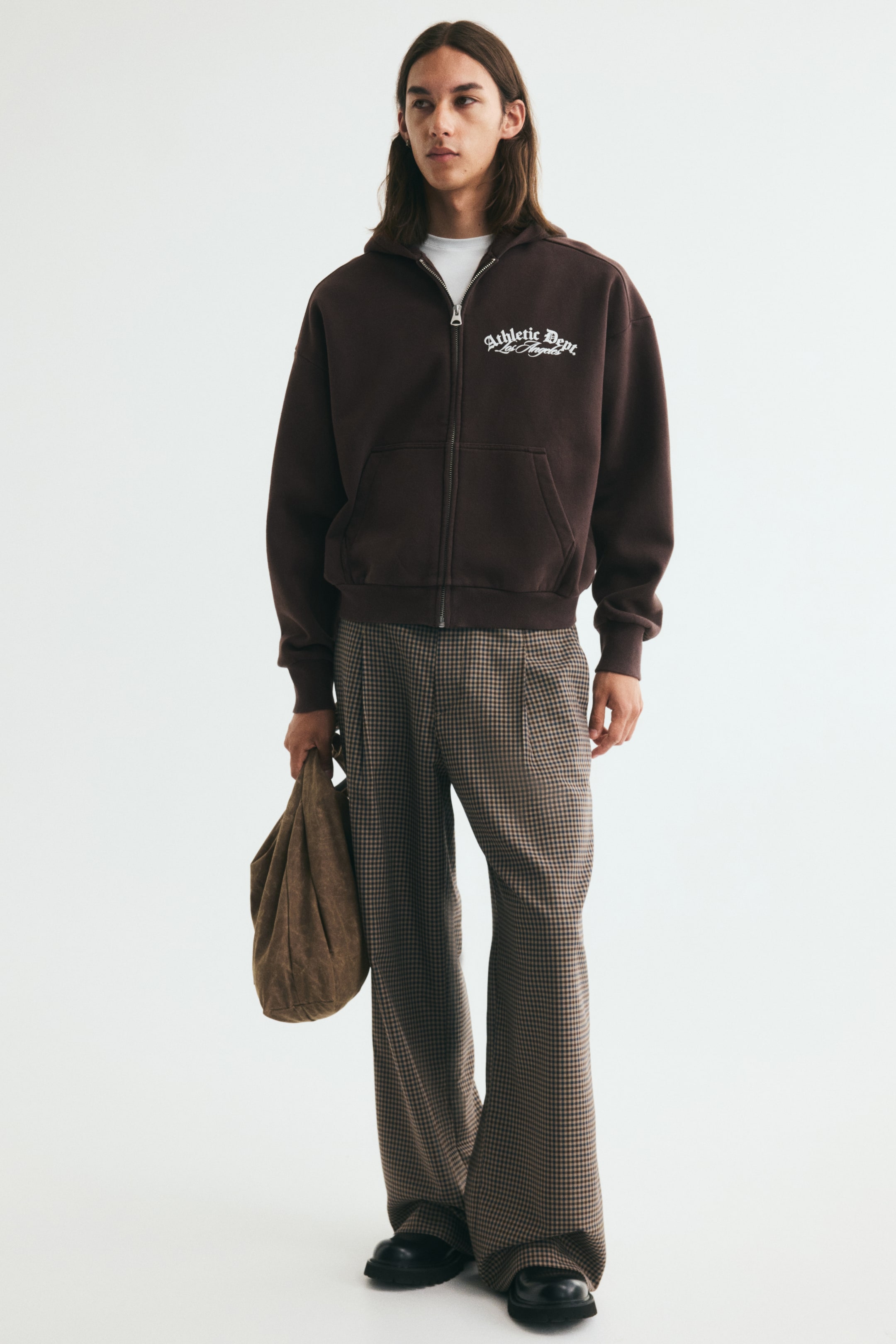 Veste imprimée grande taille avec capuche