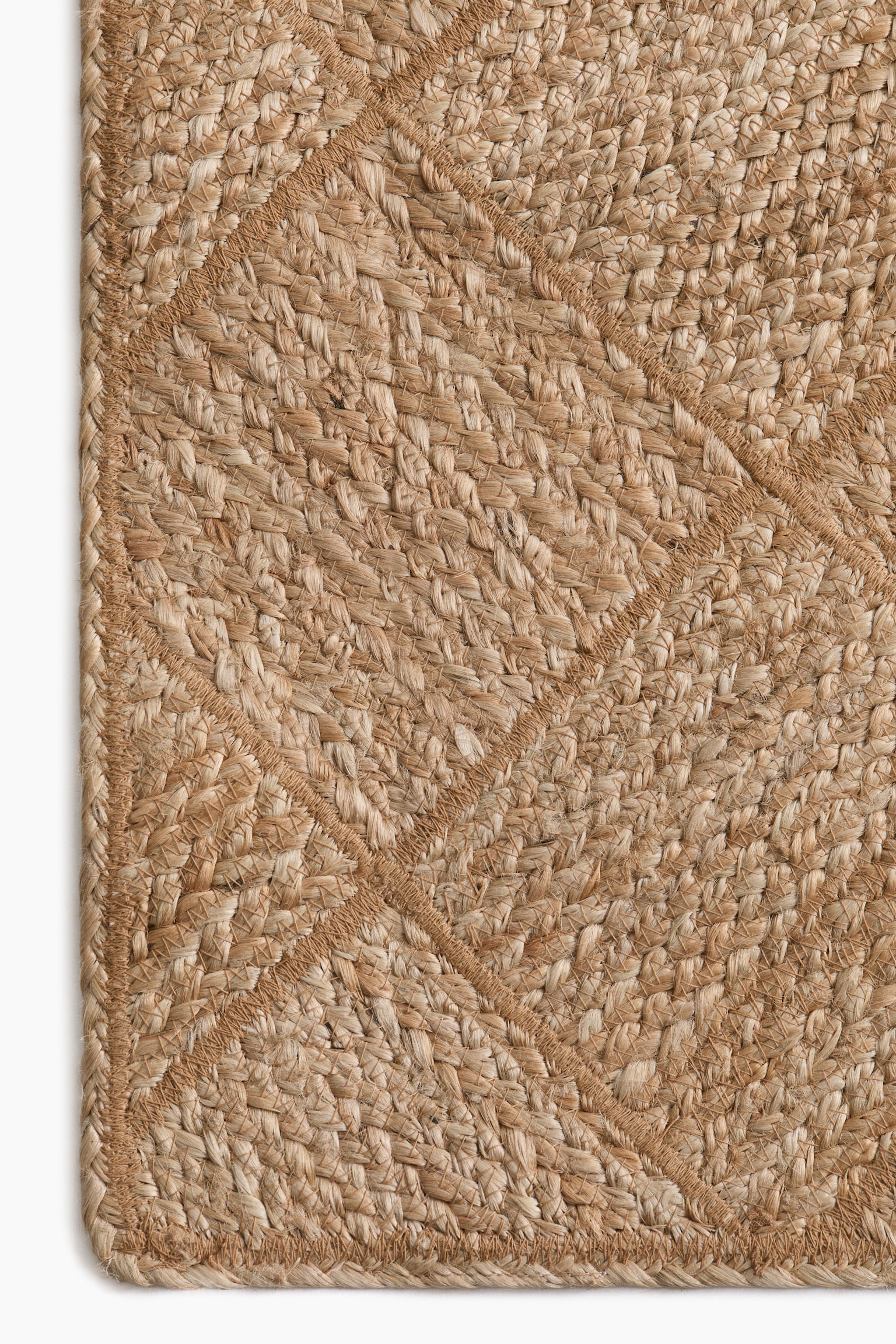 Braided jute runner rug - 2