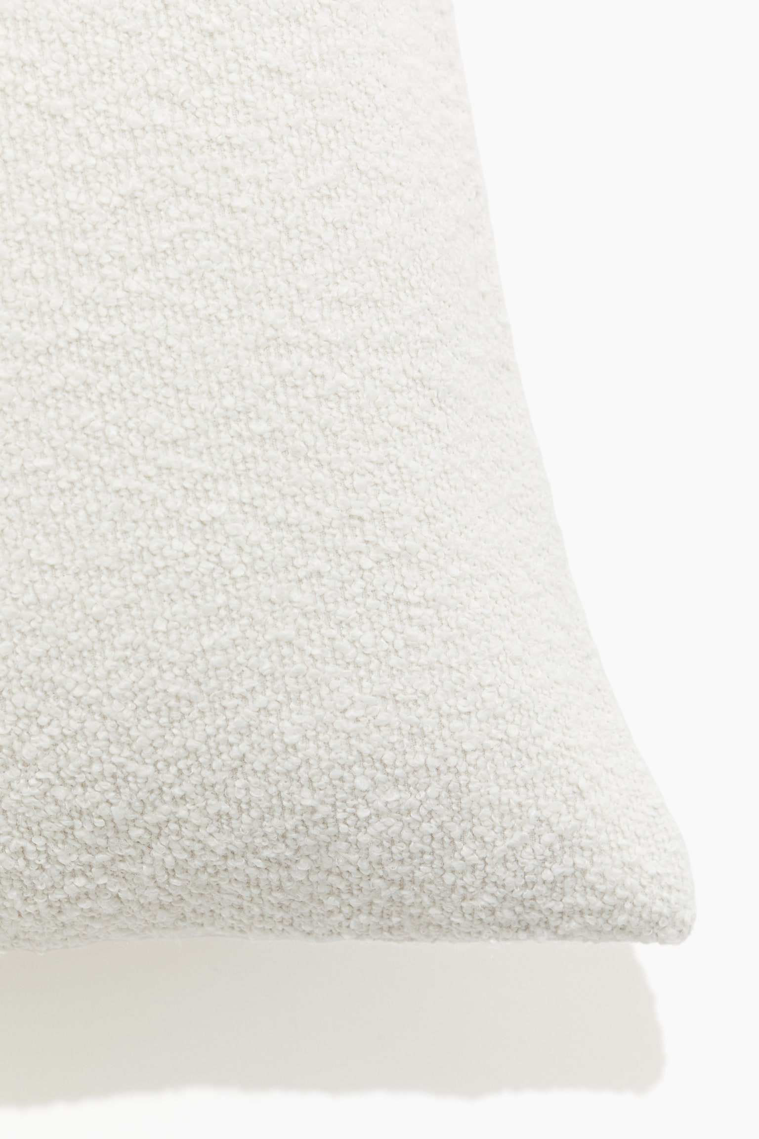 Bouclé cushion cover - White/Beige - 2