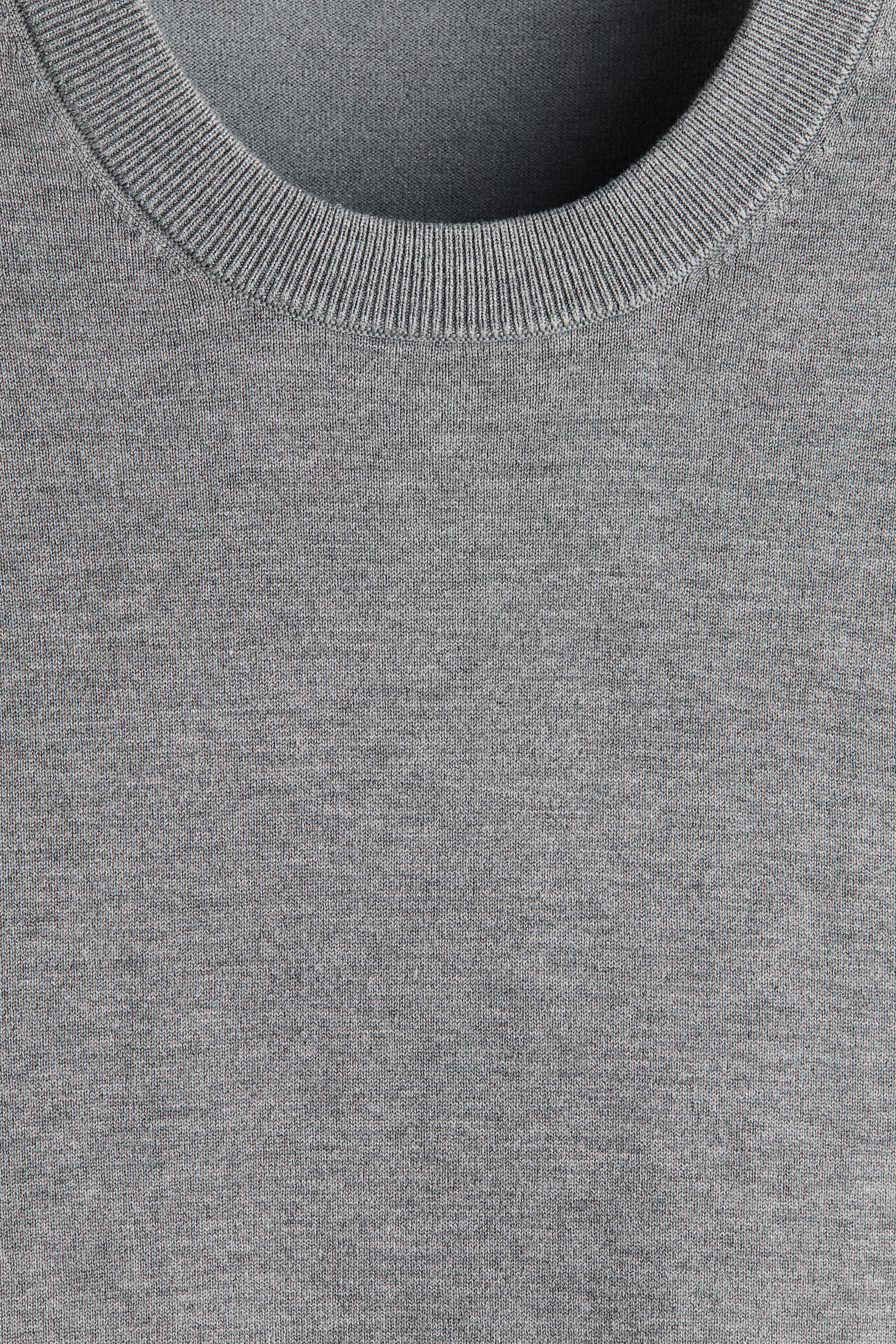 View larger image: Regular Fit Fine-knit jumper - Grey marl - Men | H&M IN 2