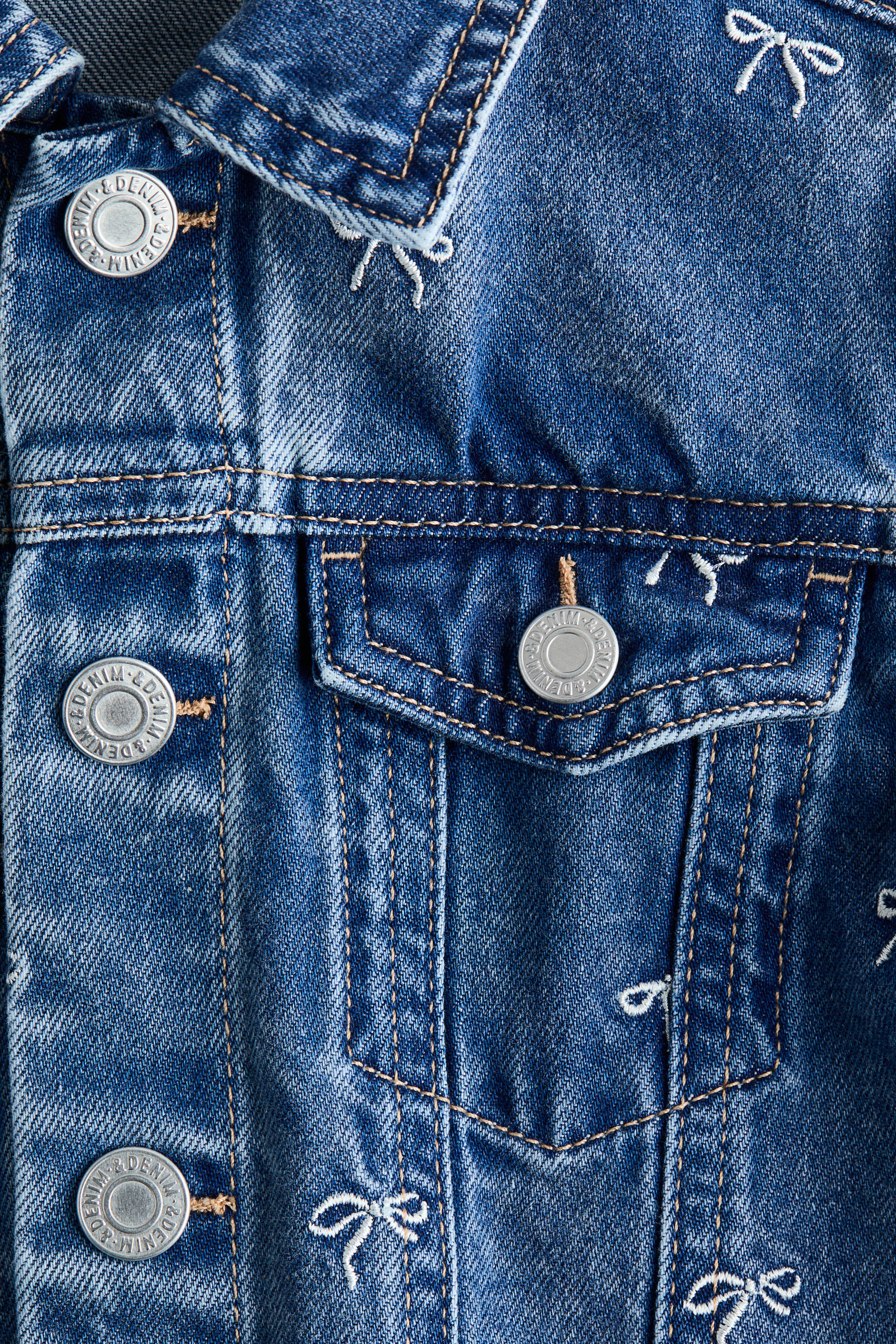 Embroidered Denim Jacket