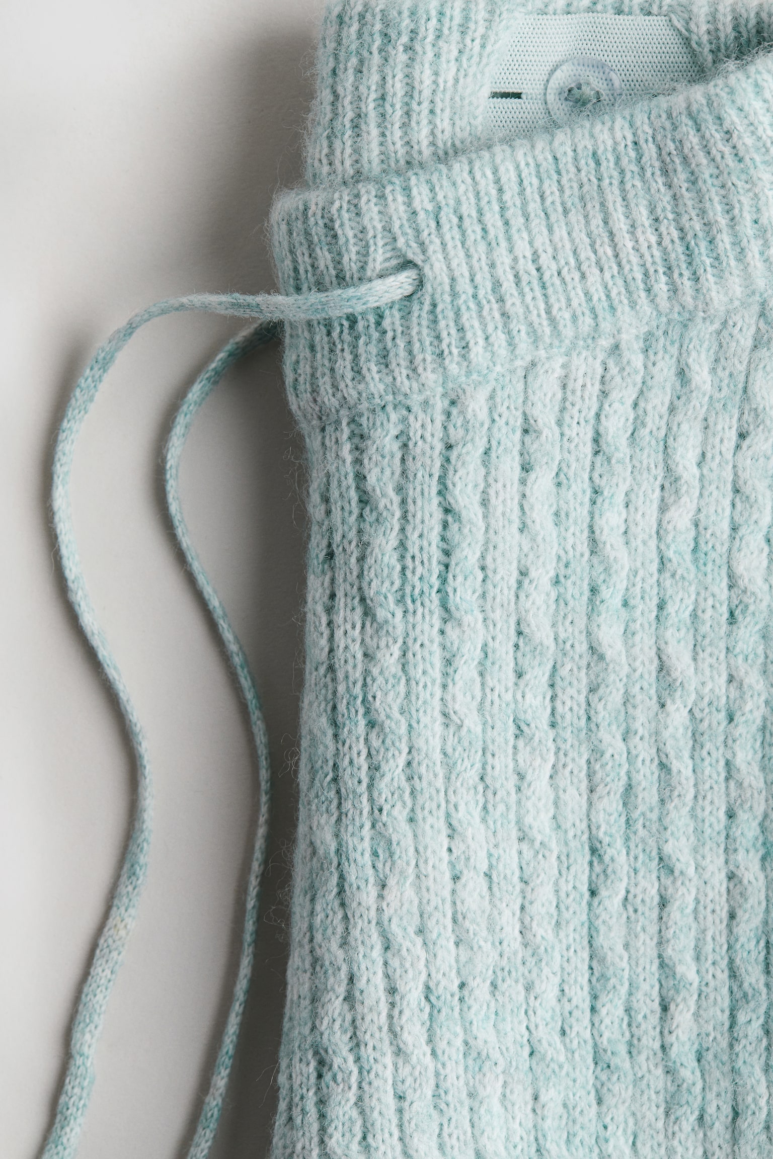 Детские леггинсы H&M Knit, цвет: Бирюзовый — фото 2