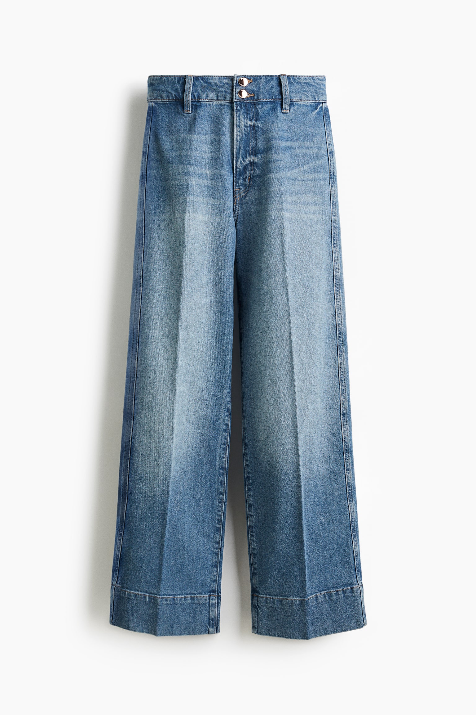 Wide High Jeans - Bleu denim/Gris denim foncé/Gris denim foncé/Bleu denim foncé/Bleu denim/Bordeaux/Blanc/Bleu denim clair/Bleu denim foncé/Brown/Leopard print