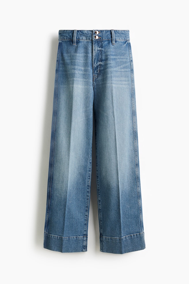 Wide High Jeans - Denimblau/Helles Denimblau/Dunkles Denimgrau/Weiß/Denimblau/Dunkles Denimblau/Dunkles Denimgrau/Dunkles Denimblau/Weinrot - 1