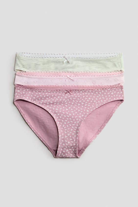 Детские трусы-брифы H&M хлопковые, 3 пары