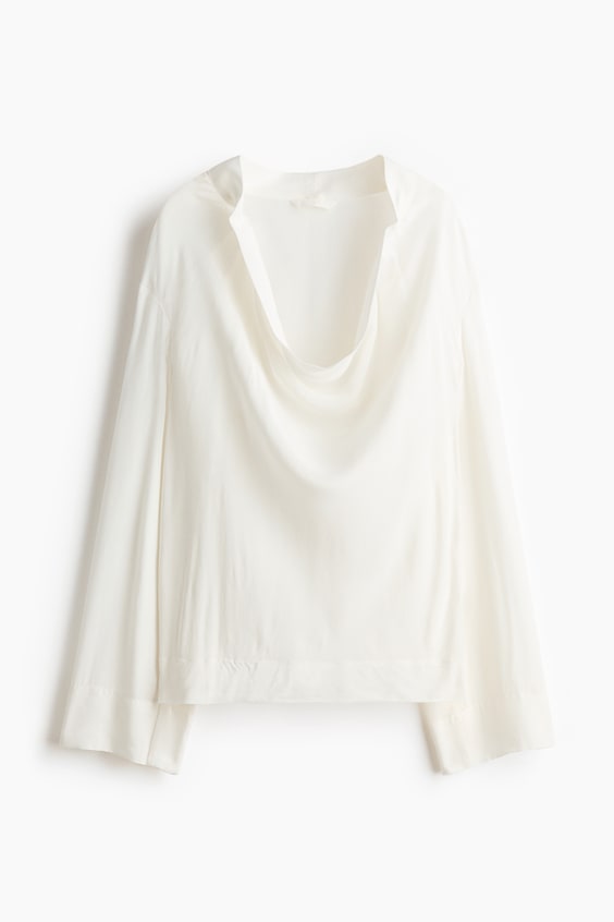 Женские блузки H&M Cowl-Neck Blouse