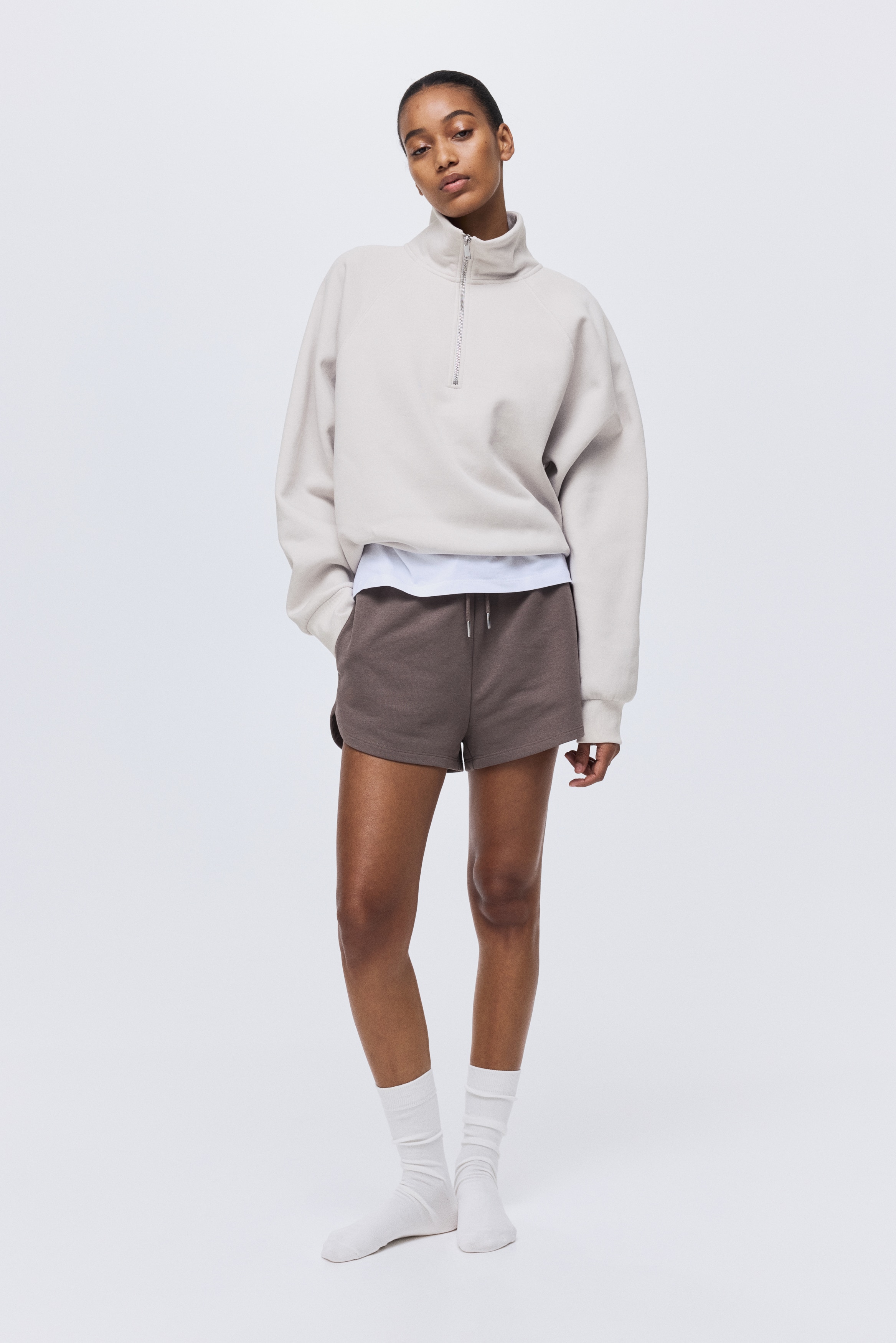 H&M Half-Zip Sweatshirt | Pacific City