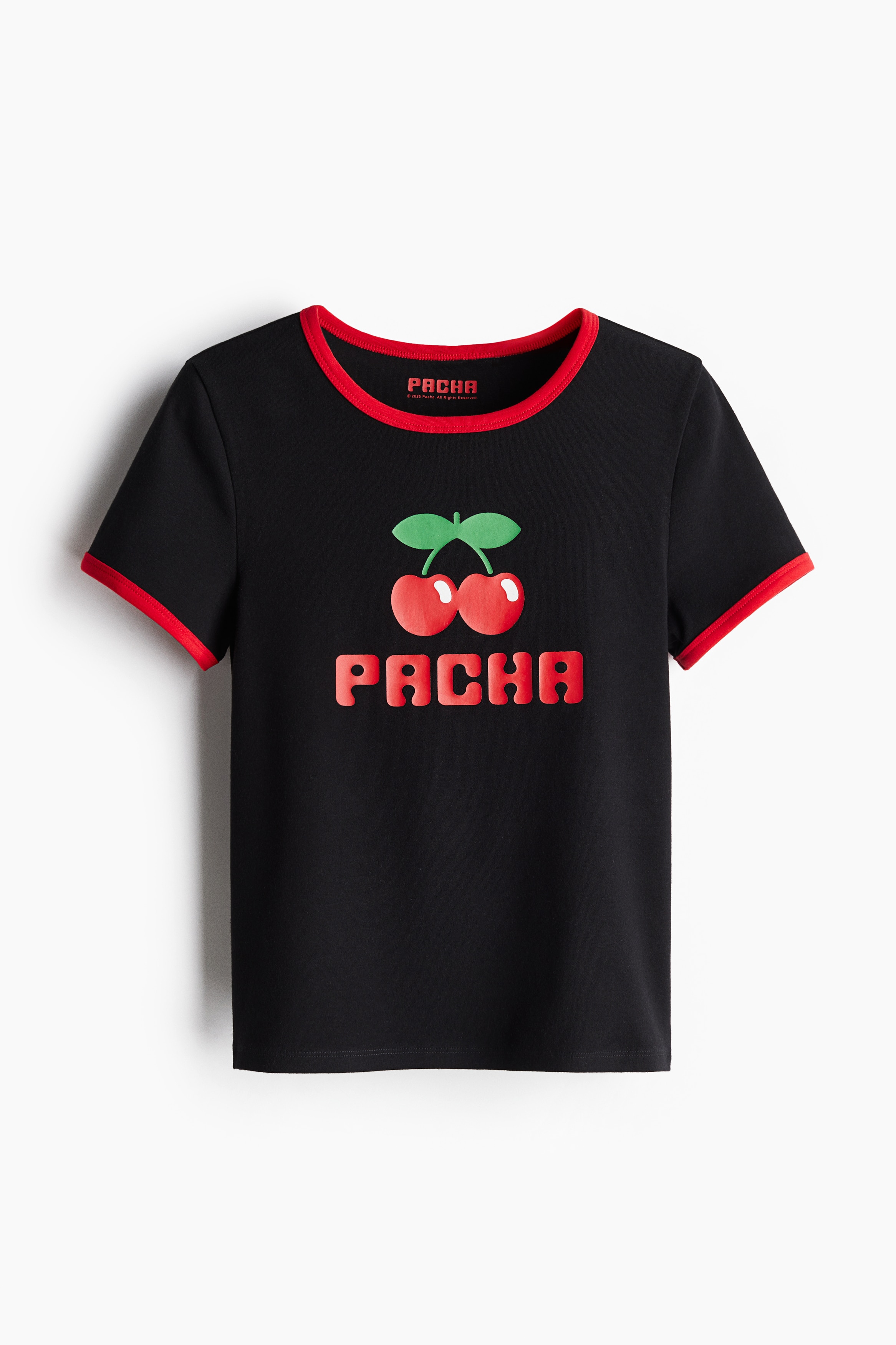 Print Tee - Black/Pacha
