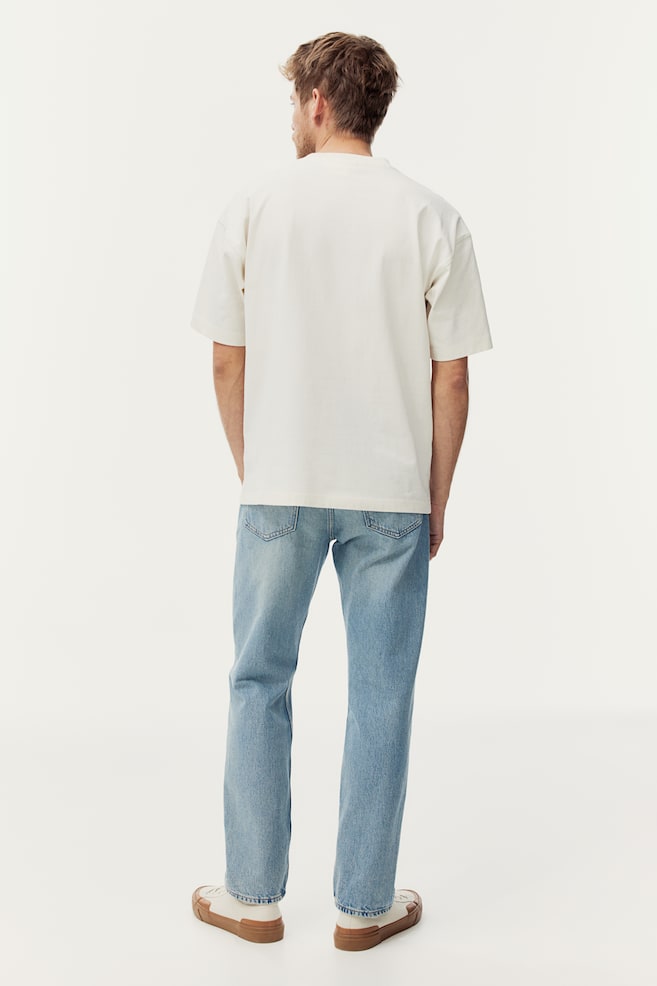 Straight Regular Jeans - Blu denim chiaro/Denim nero/Blu denim - 4