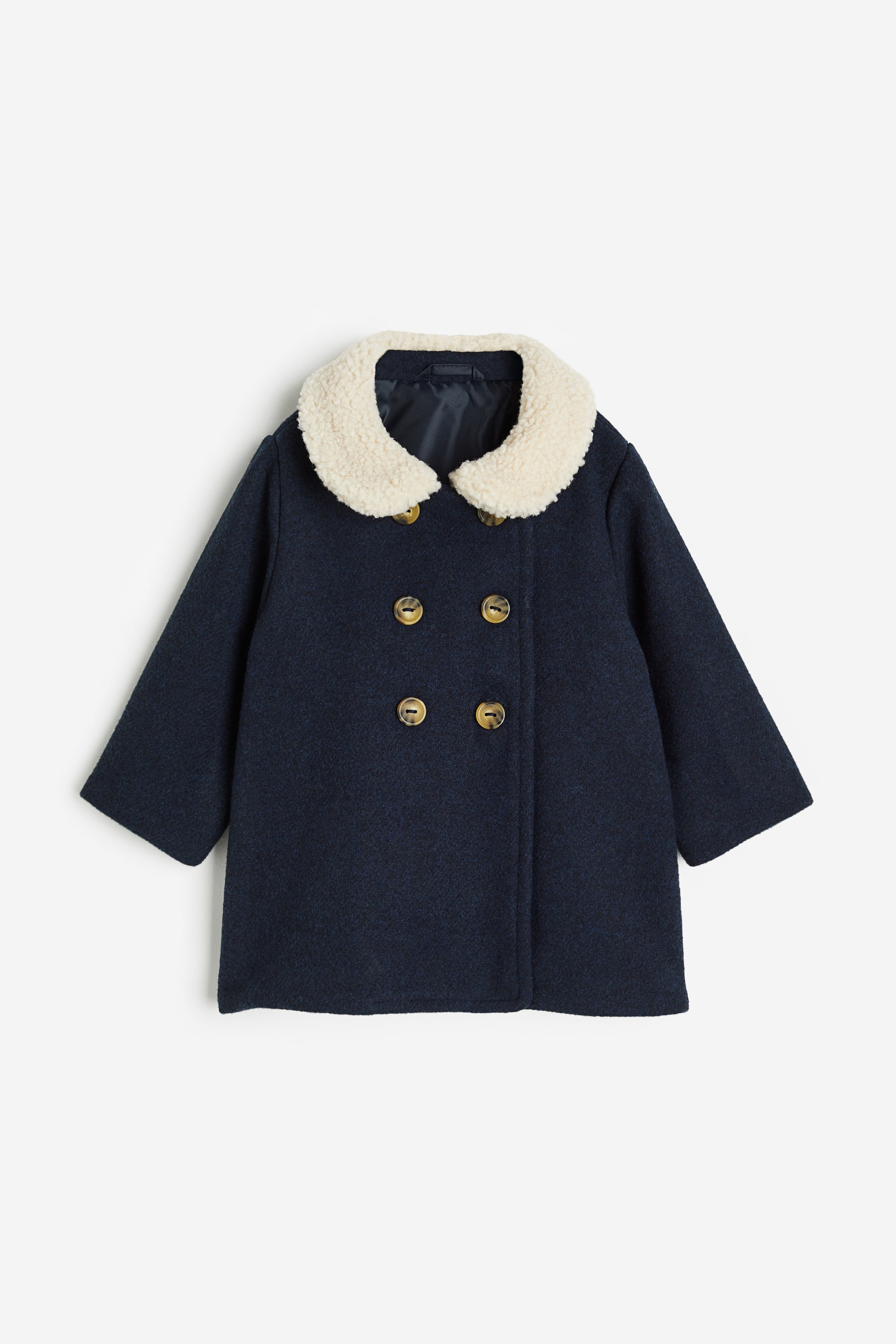 Wool-blend Coat