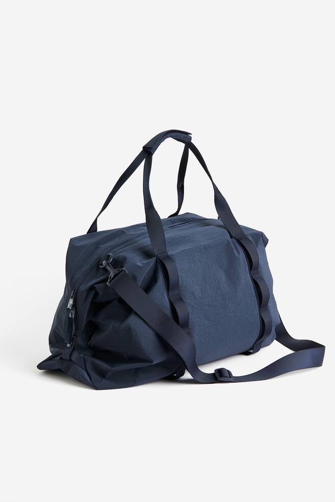 Water-repellent sports bag - Blue/Black - 4