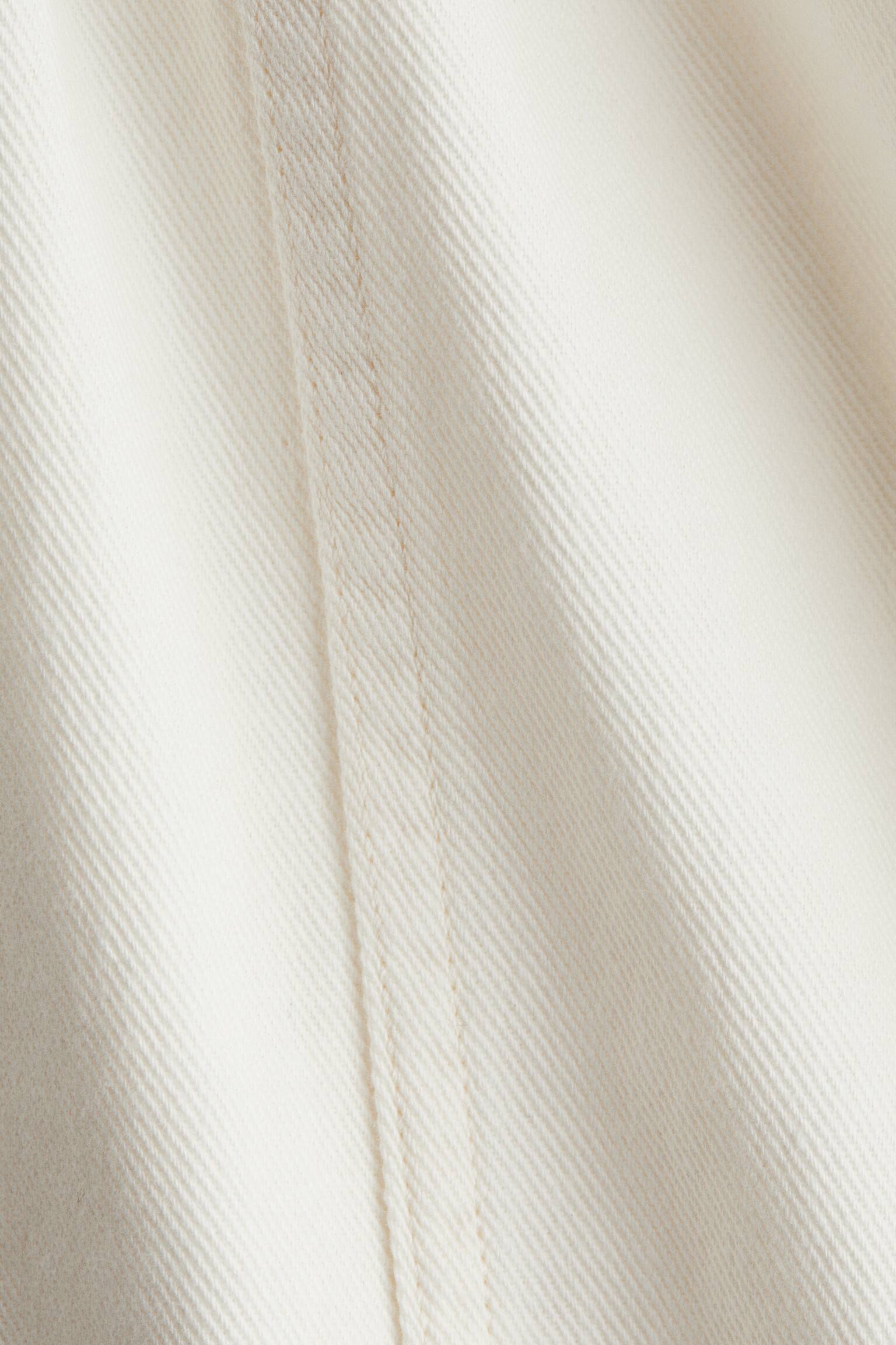 Váy suông không tay - Màu kem - 4