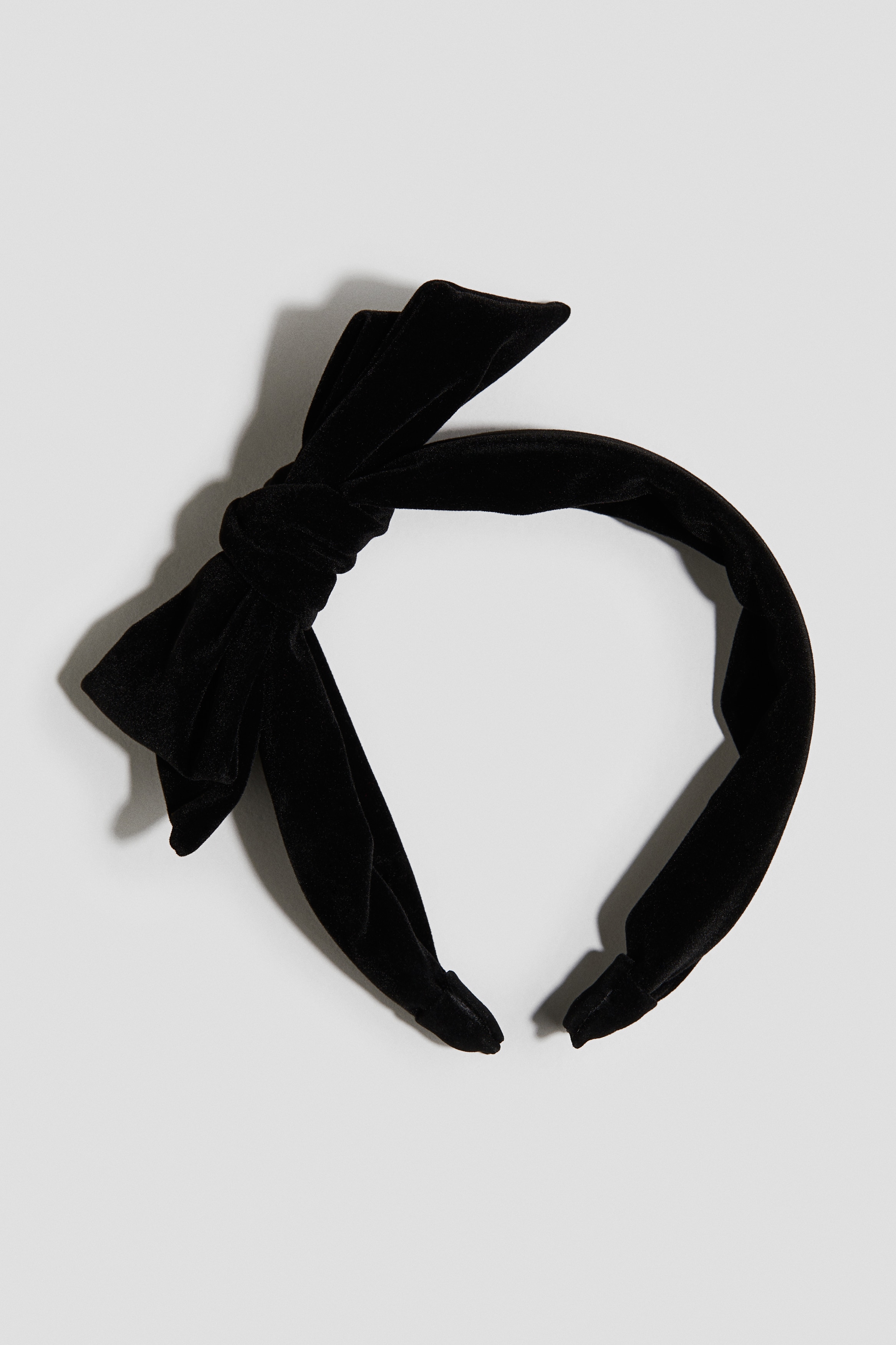 Flicka - Svart Diadem med rosett  - H&M