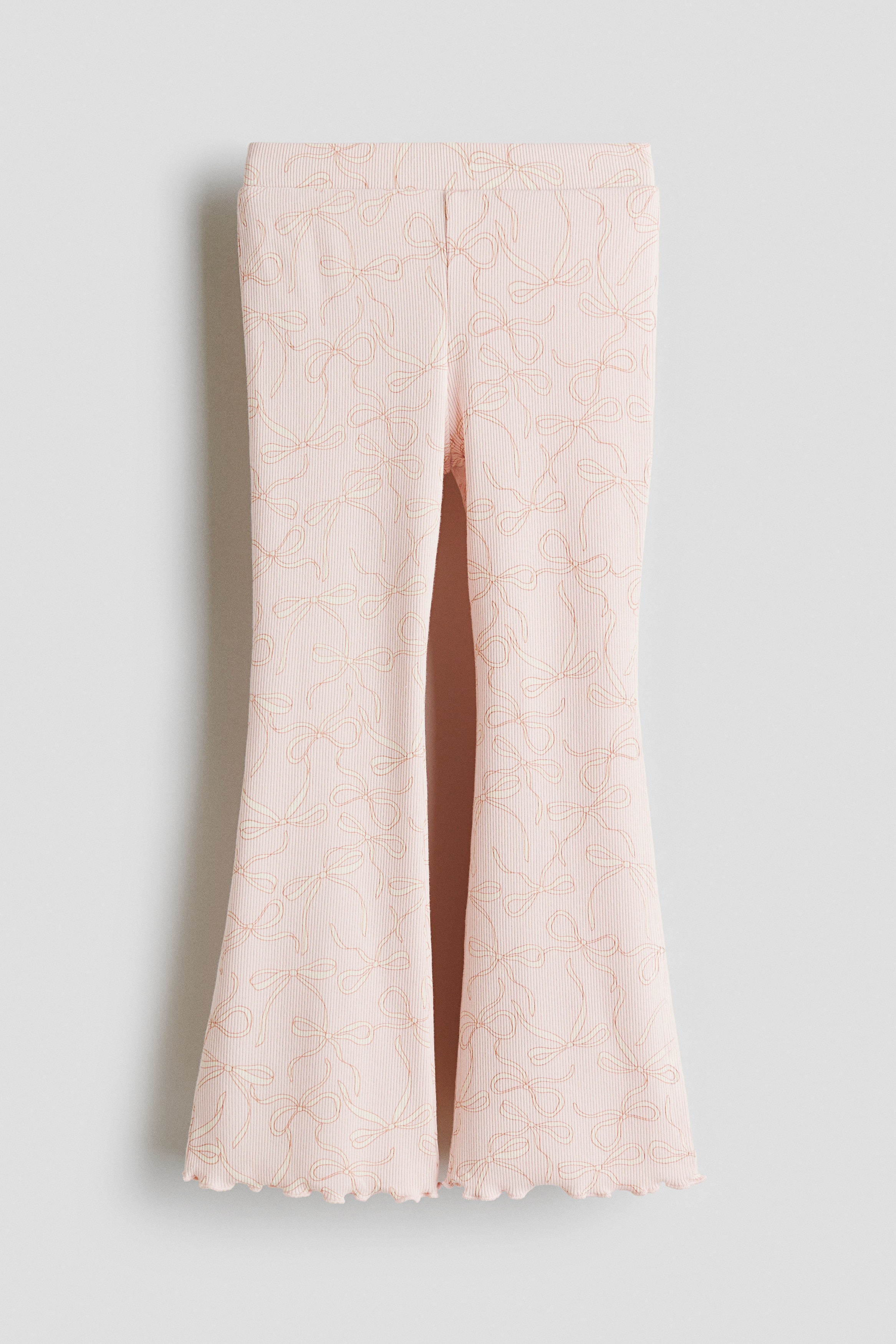 Flared leggings - Pink/Bows/Black/Light pink/Unicorns/Light dusty purple/Cherries/White/Floral/Beige/Leopard print/Cream/Floral