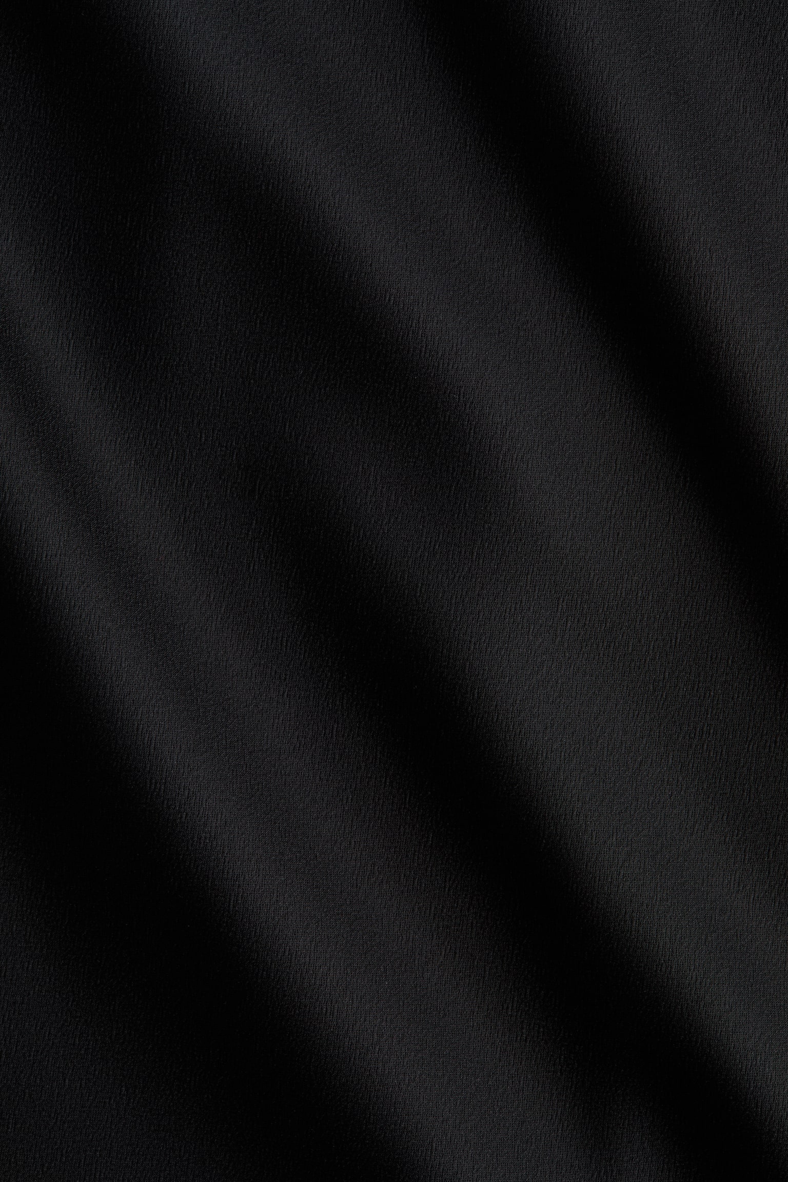 Lace-trimmed satin skirt - Black - 2