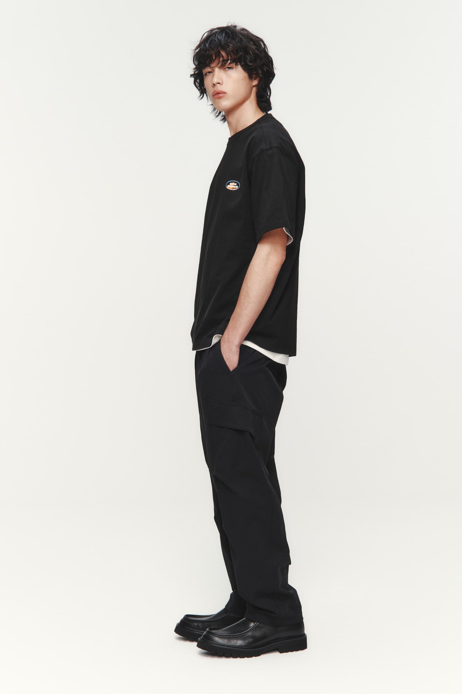 Loose Fit Printed Cotton T-shirt - Black/Go Outside/Rust brown/Belay On Dyno/White/Challenge - 6