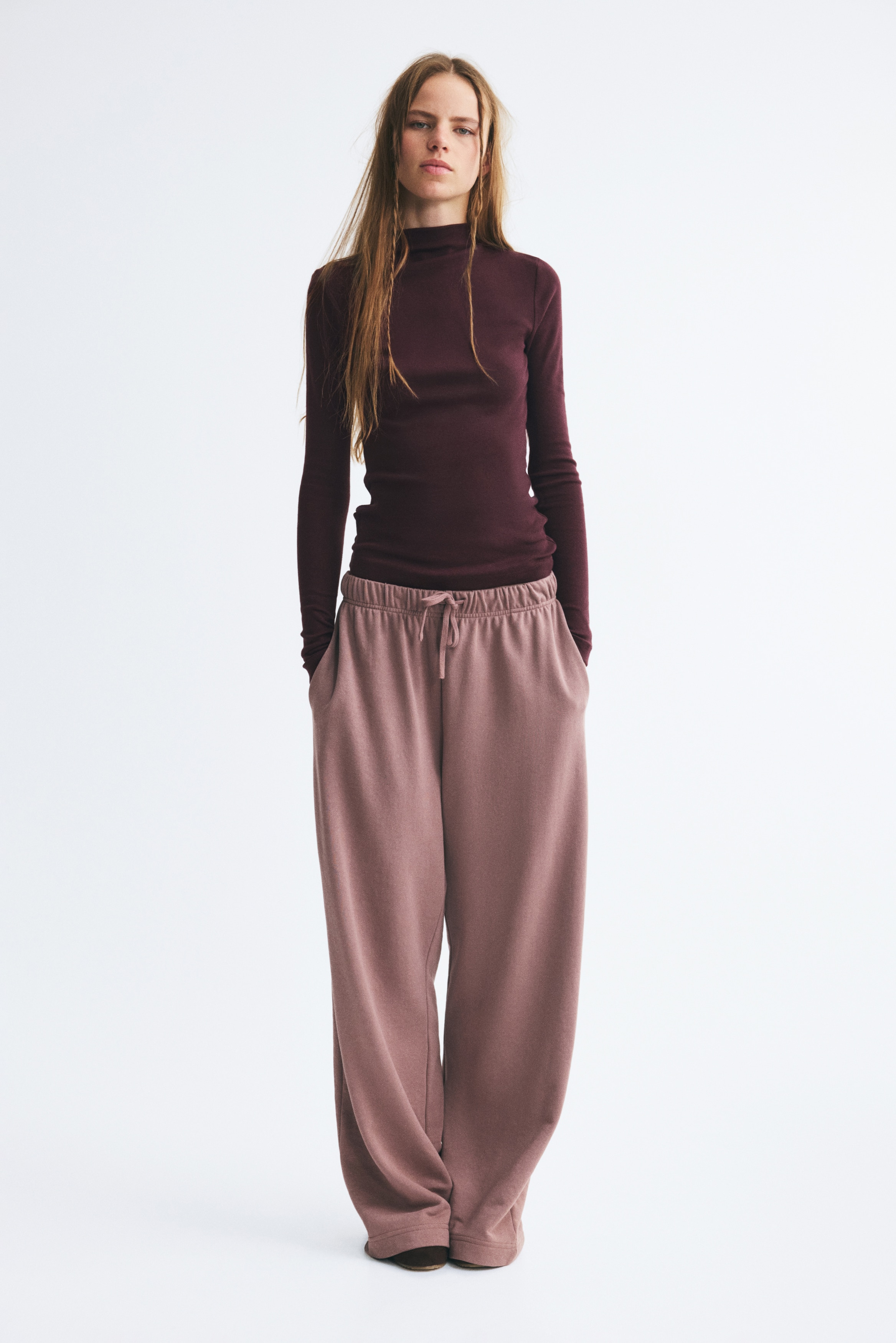 Mock Turtleneck Top