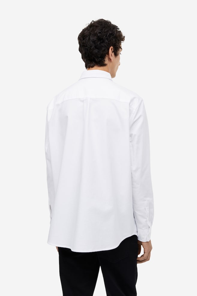 Oxfordskjorte Regular Fit - Hvid - 3