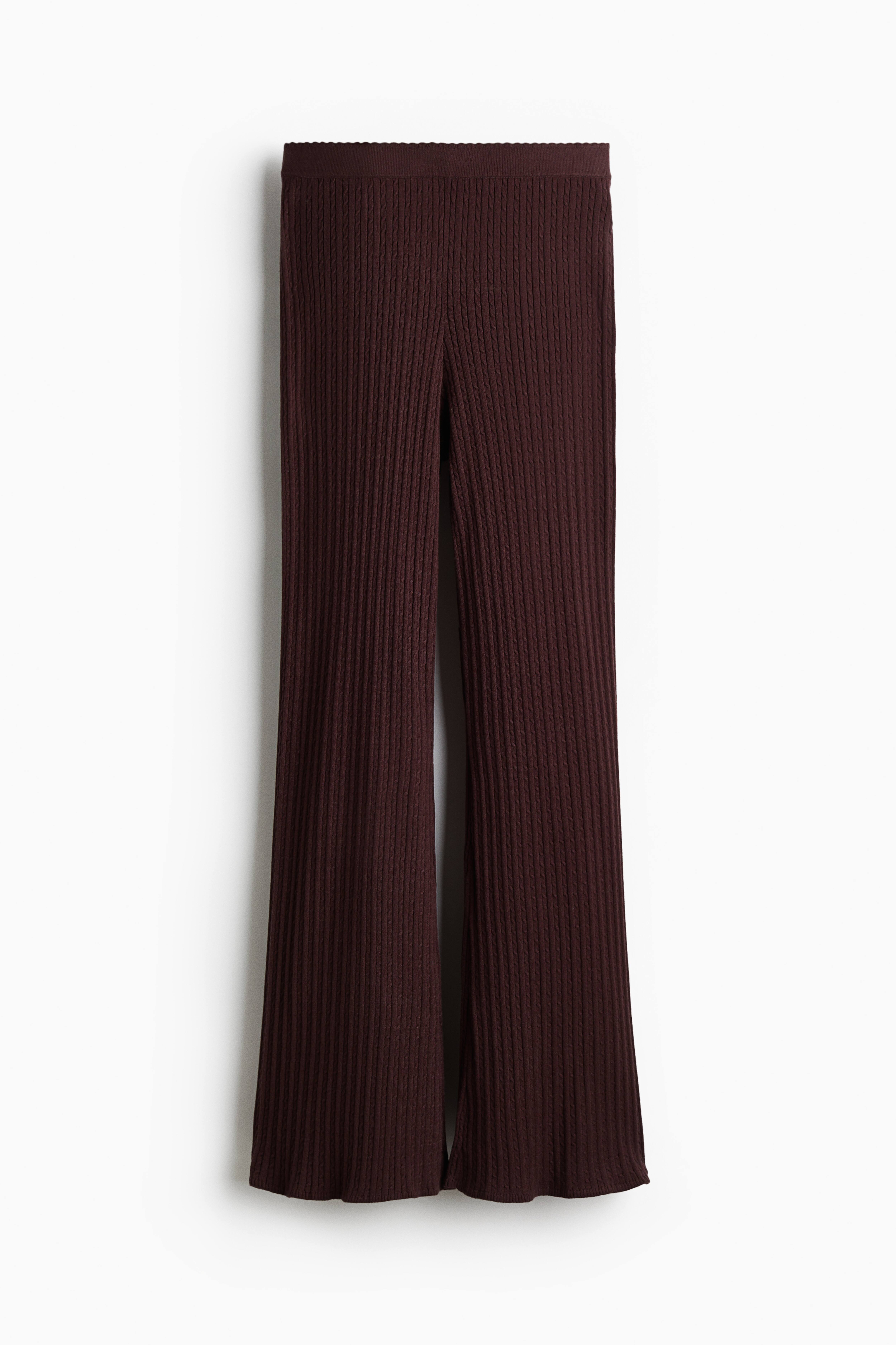 Cable-Knit Pants