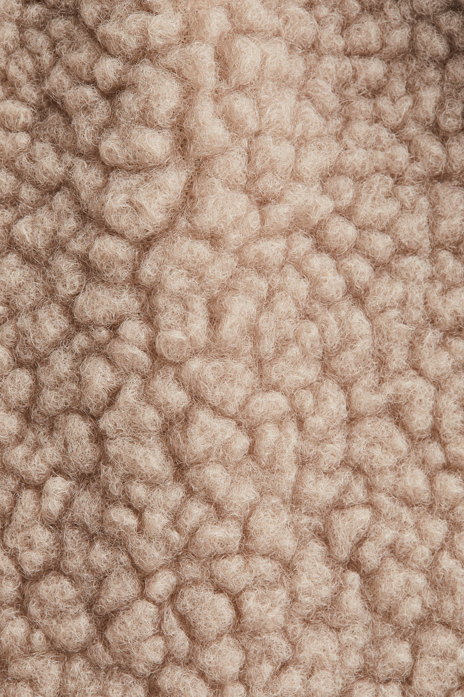 Женская куртка H&M Mama Before & After Babywearing Fleece, цвет: Бежевый — фото 9