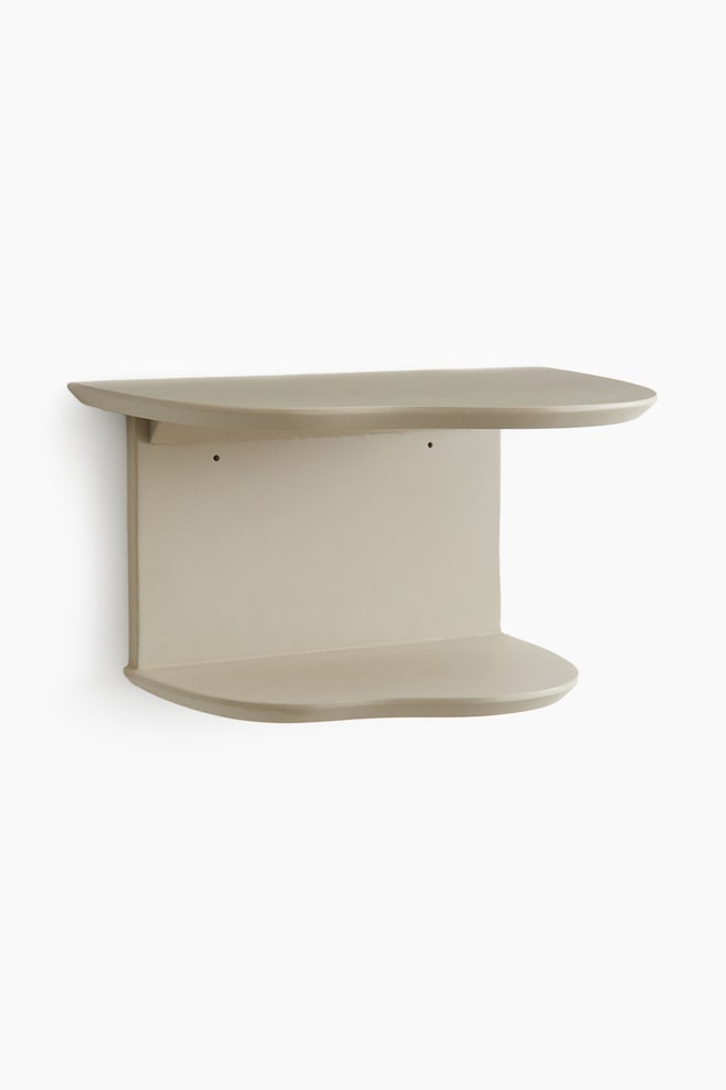 Wall shelf - Beige/Brown - 1