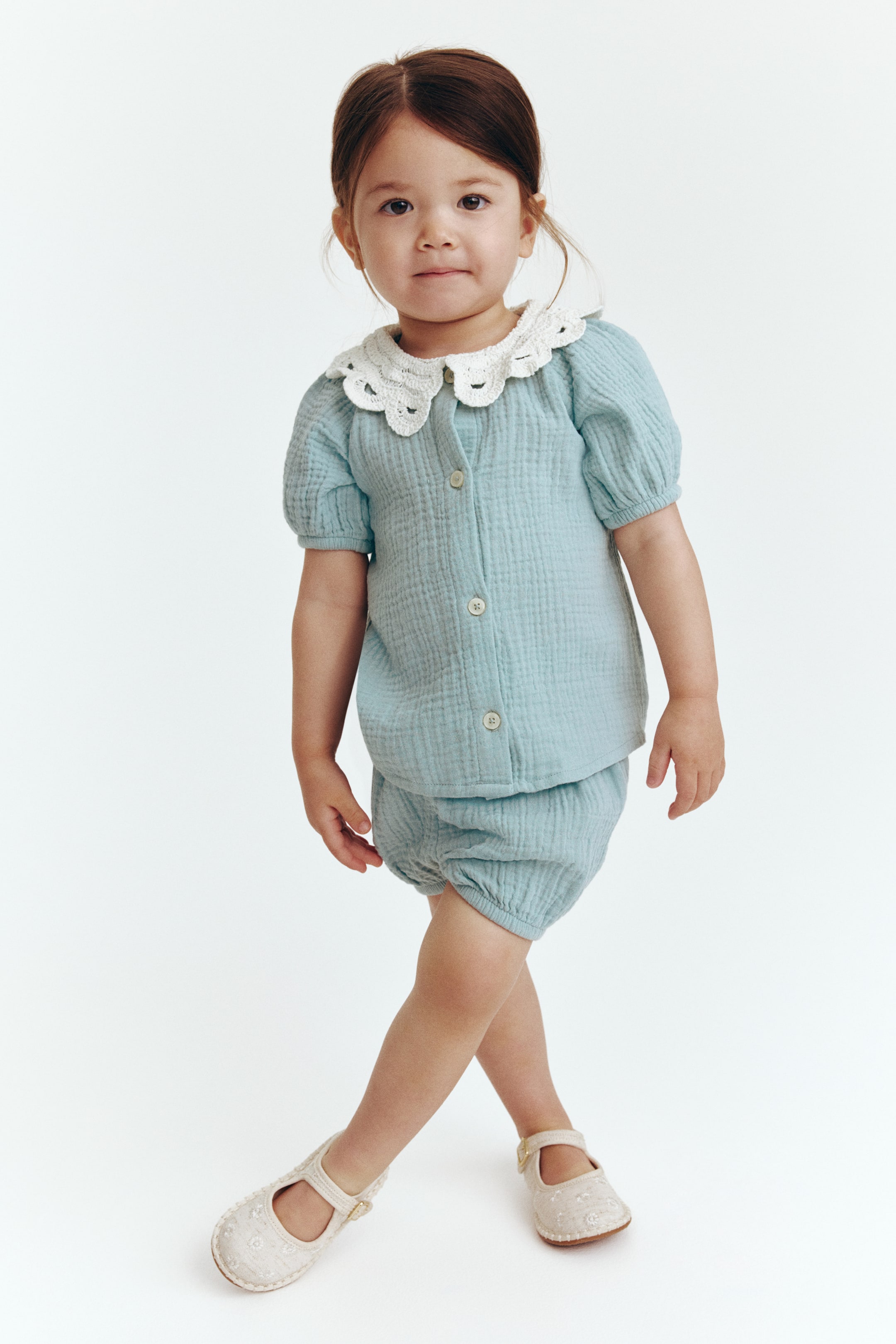 2-Piece Cotton Muslin Set
