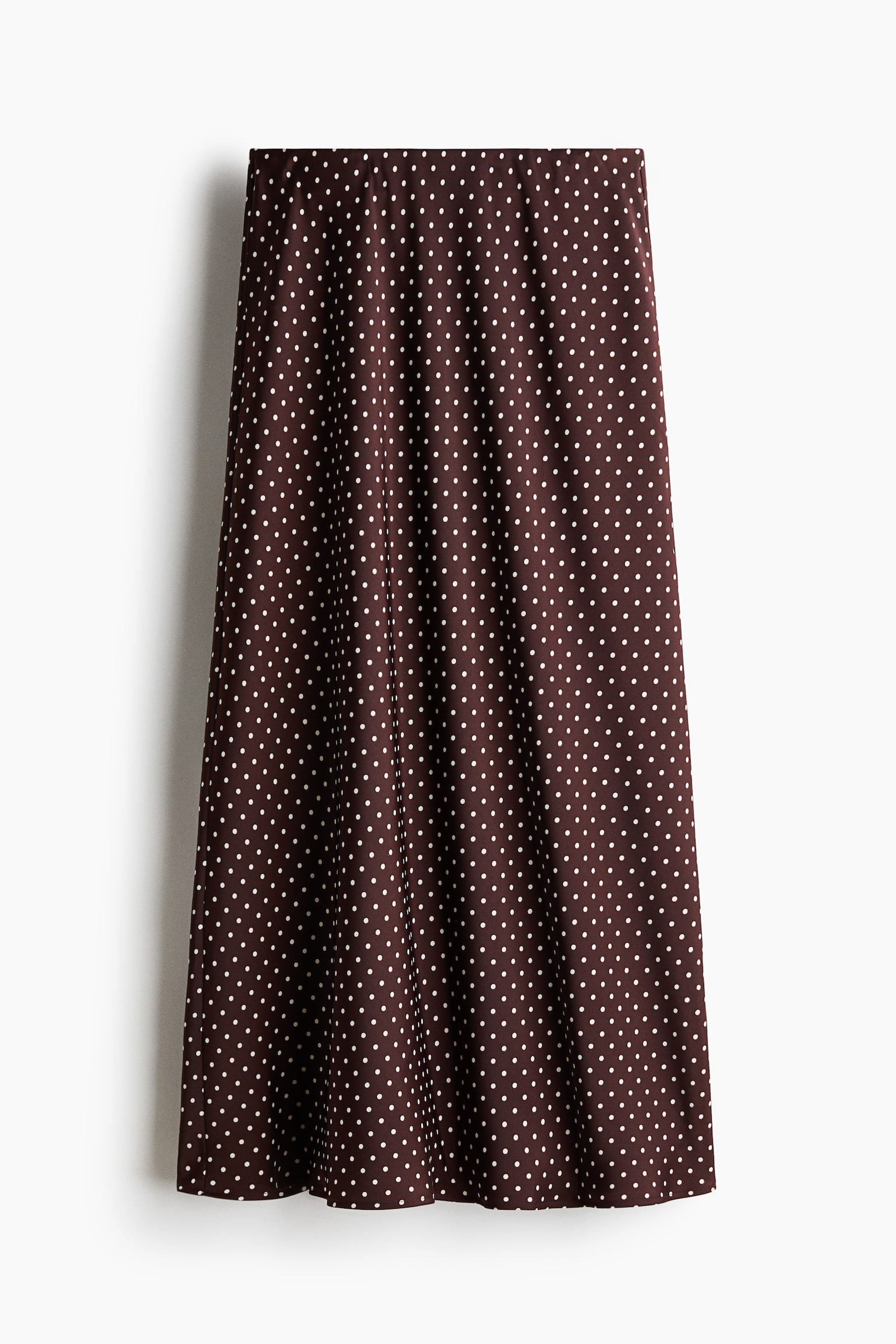 Jupe midi - Marron foncé/pois/Vert olive/Orange brûlé/Rose/Beige clair/motif/Blanc/fleuri/Doré/Noir/Noir/motif zébré/Beige clair/motif zébré