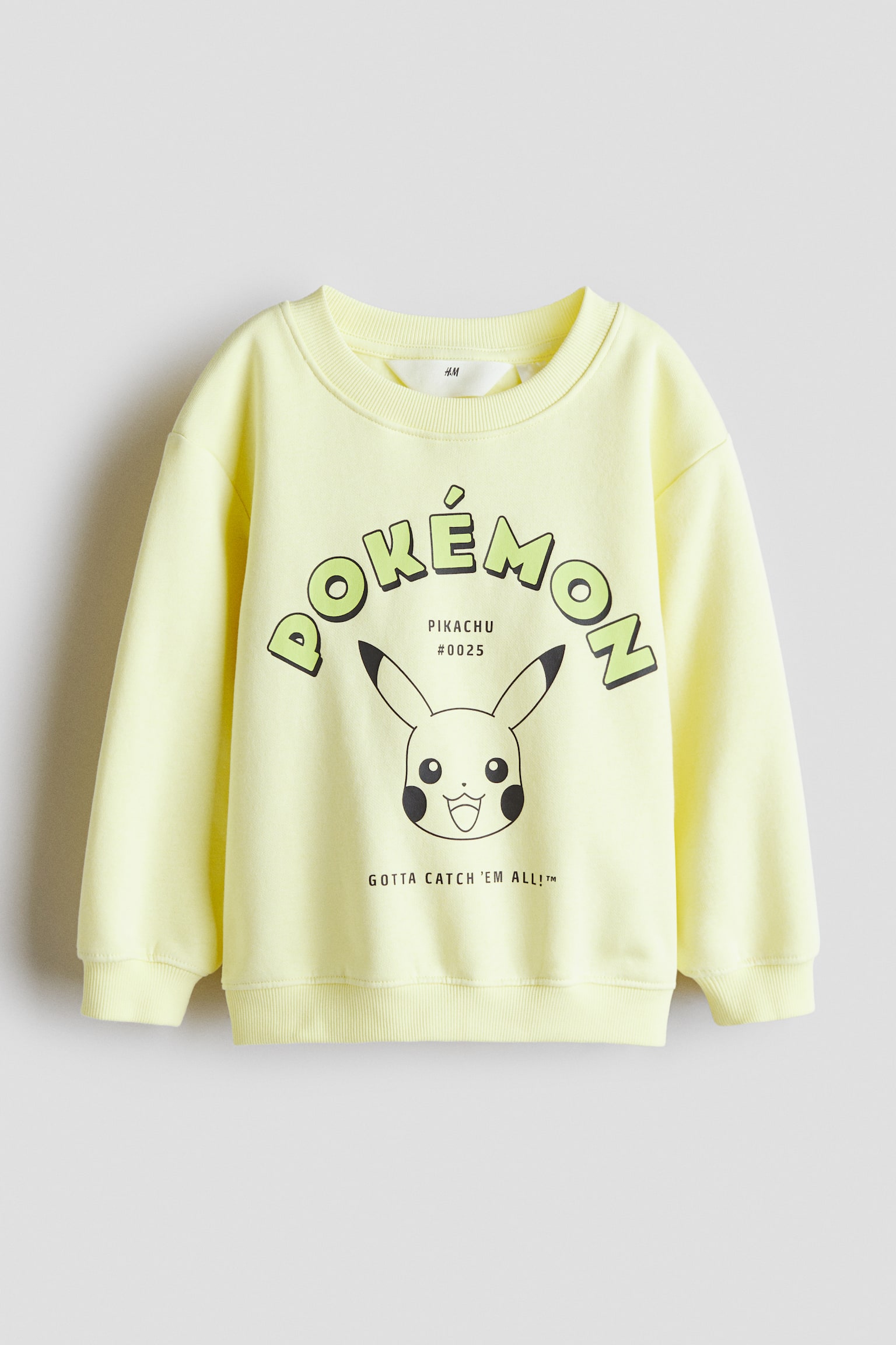 Print-motif sweatshirt - Light yellow/Pokémon/Black/Minecraft/White/Sonic the Hedgehog/Red/Marvel Comics/Black/Batman