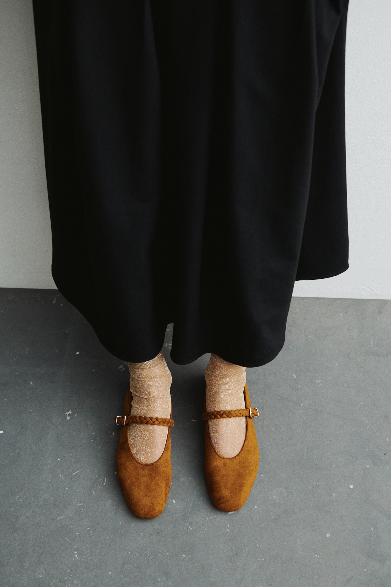 Женские балетки H&M Mary Jane Flats, цвет: Коричневый — фото 5