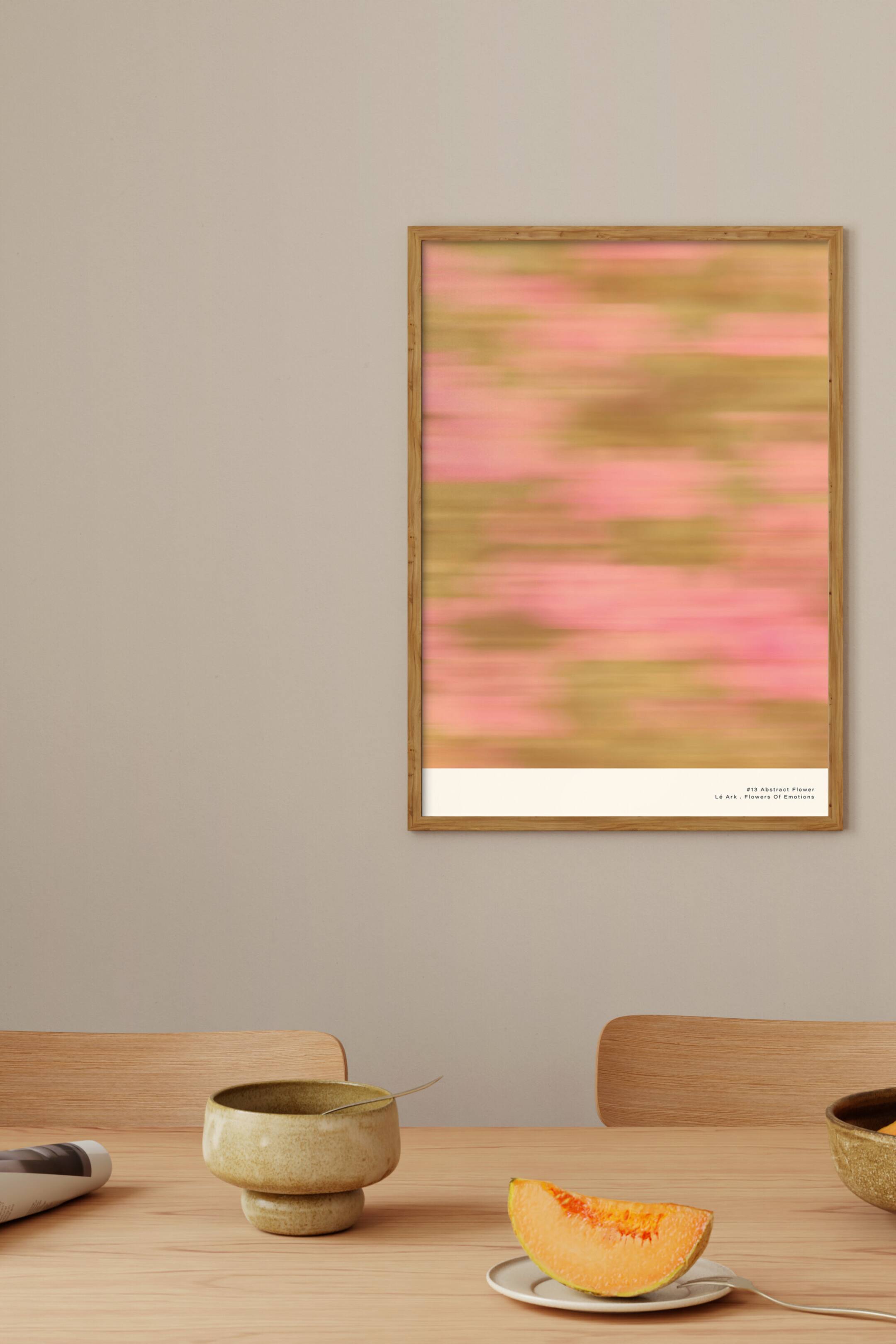 Grotere afbeelding bekijken: Lé Ark - #13 Abstract Flower - Samenvatting - Poster & Frame - HOME | H&M BE 1
