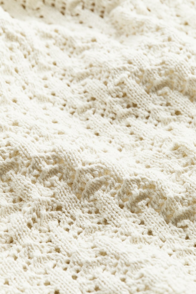 MAMA Rib-knit jumper - White/Striped/Black - 7