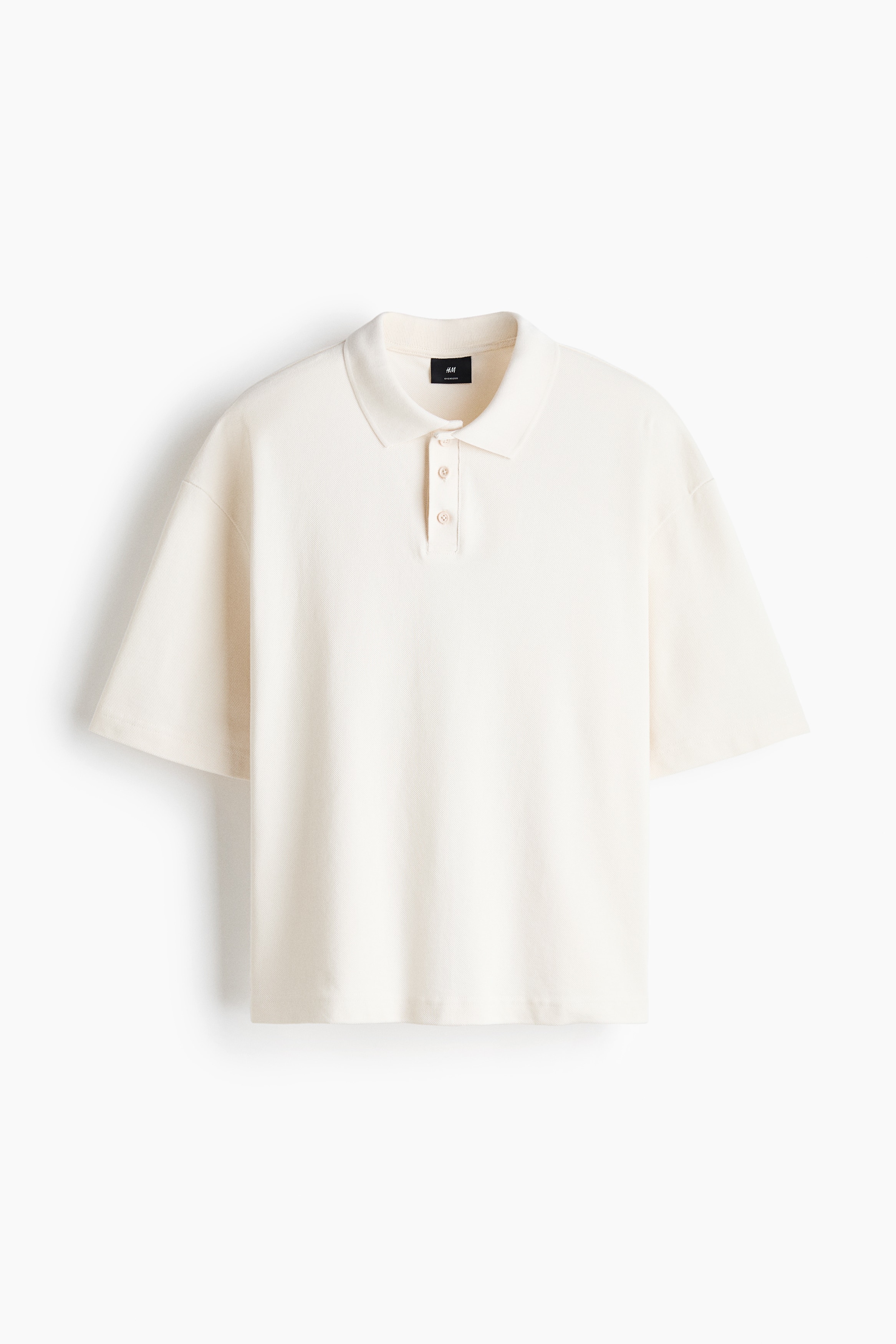Polo Oversized Fit en cotonModèle