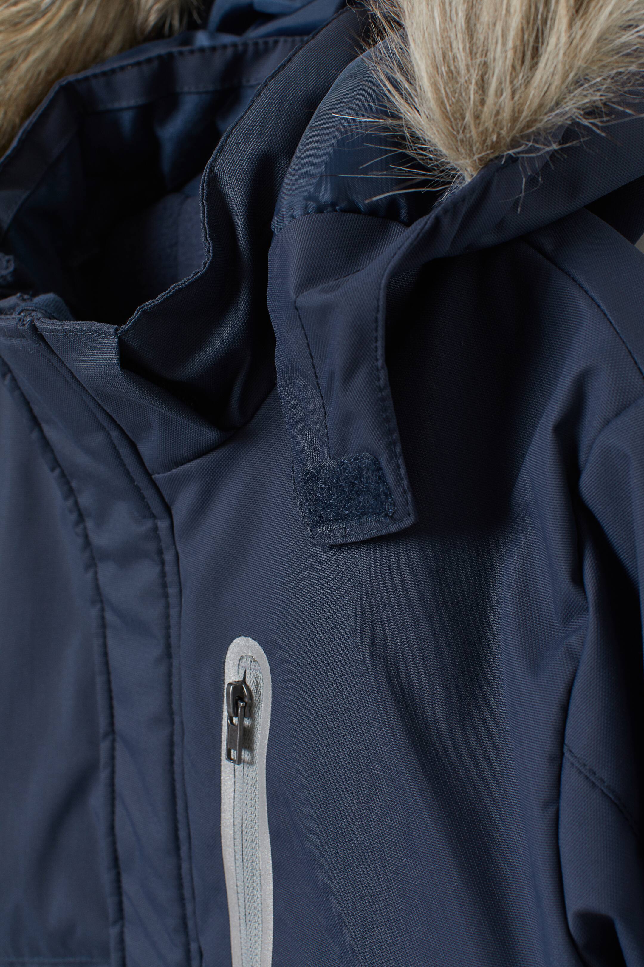 View larger image: Water-repellent padded jacket - Dark blue - Kids | H&M AU 2