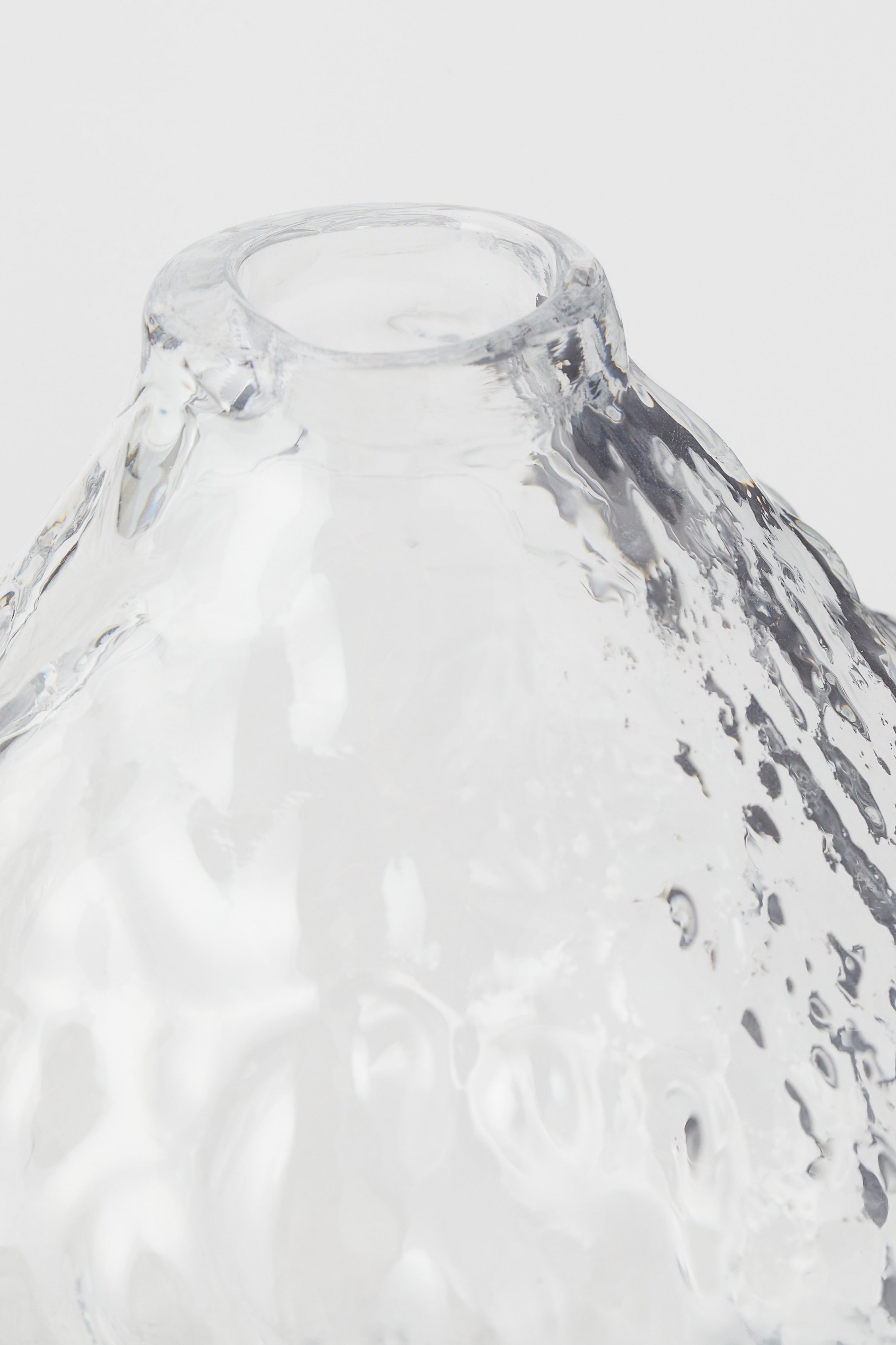 Glass vase Clear glass Home All H&M GB