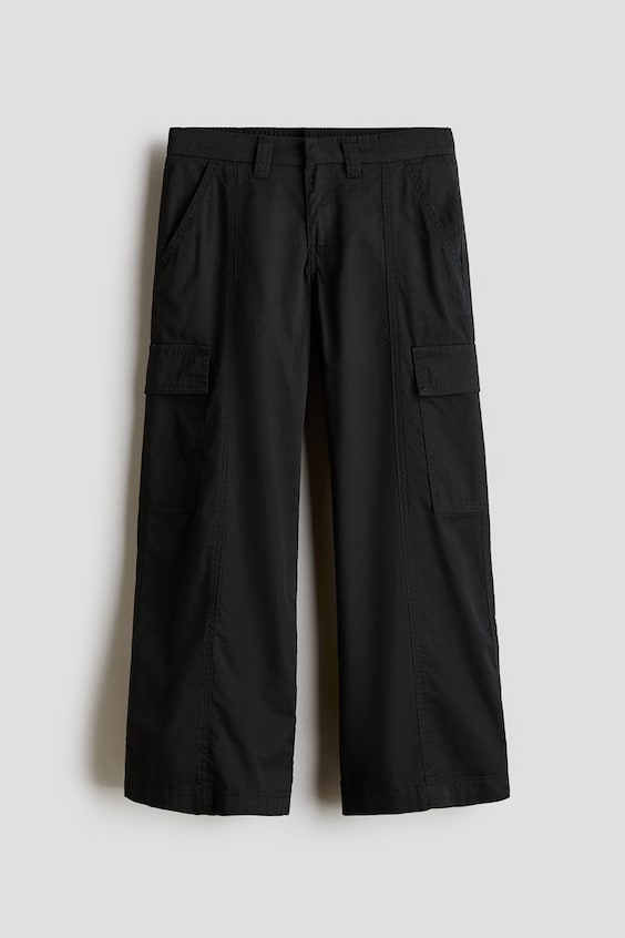 Детские брюки H&M Cotton Twill Cargo Pants