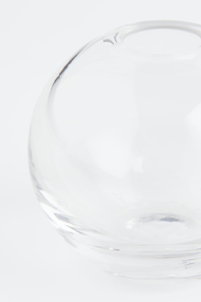 Minivase aus Klarglas - Klarglas/Klarglas/Klarglas - 2