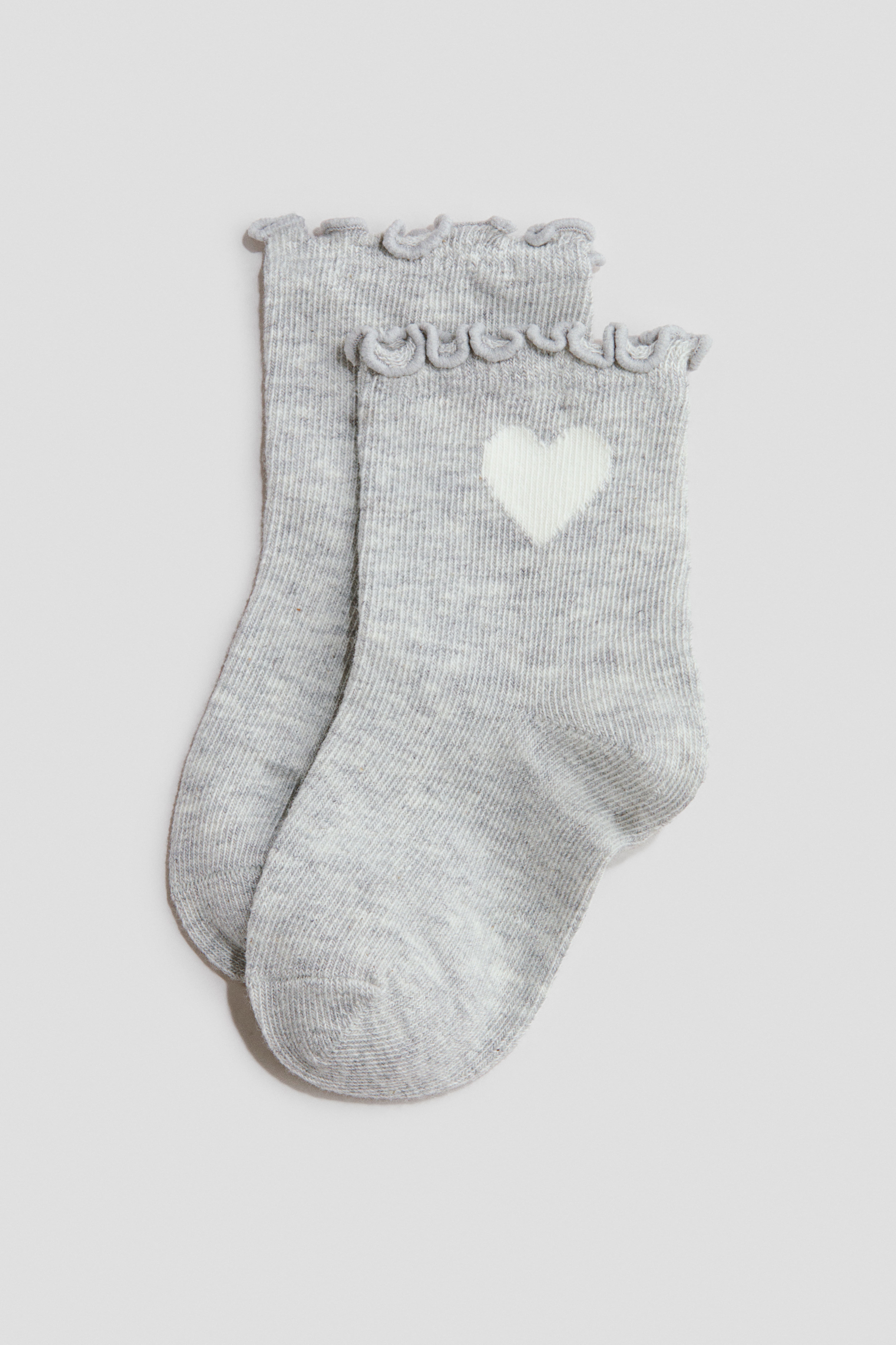 4-Pack Socks with Overlocked Trim