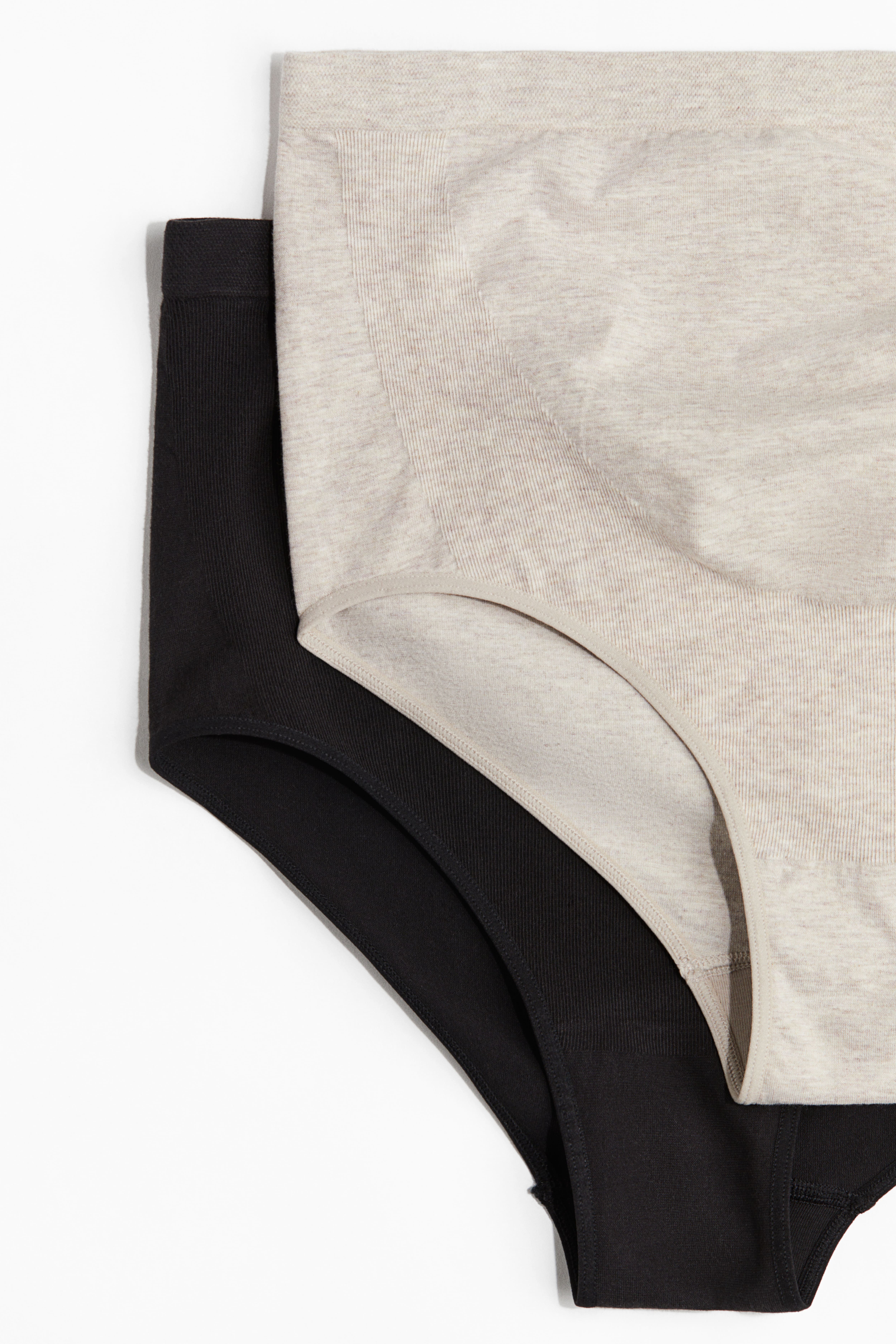 MAMA 2-Pack Seamless Cotton-Blend Briefs