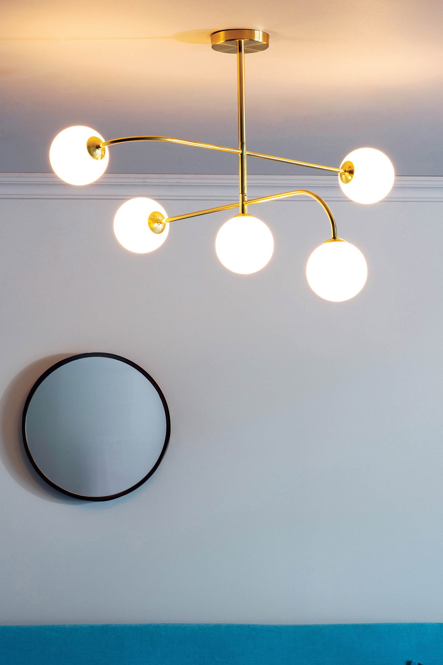 5 Ceiling Light - Gold