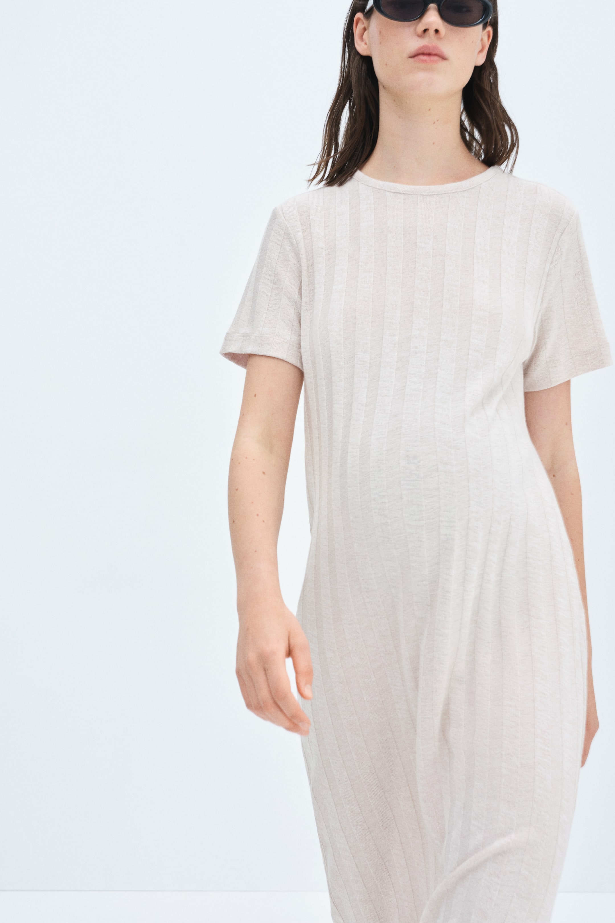 MAMA Ribbed Dress