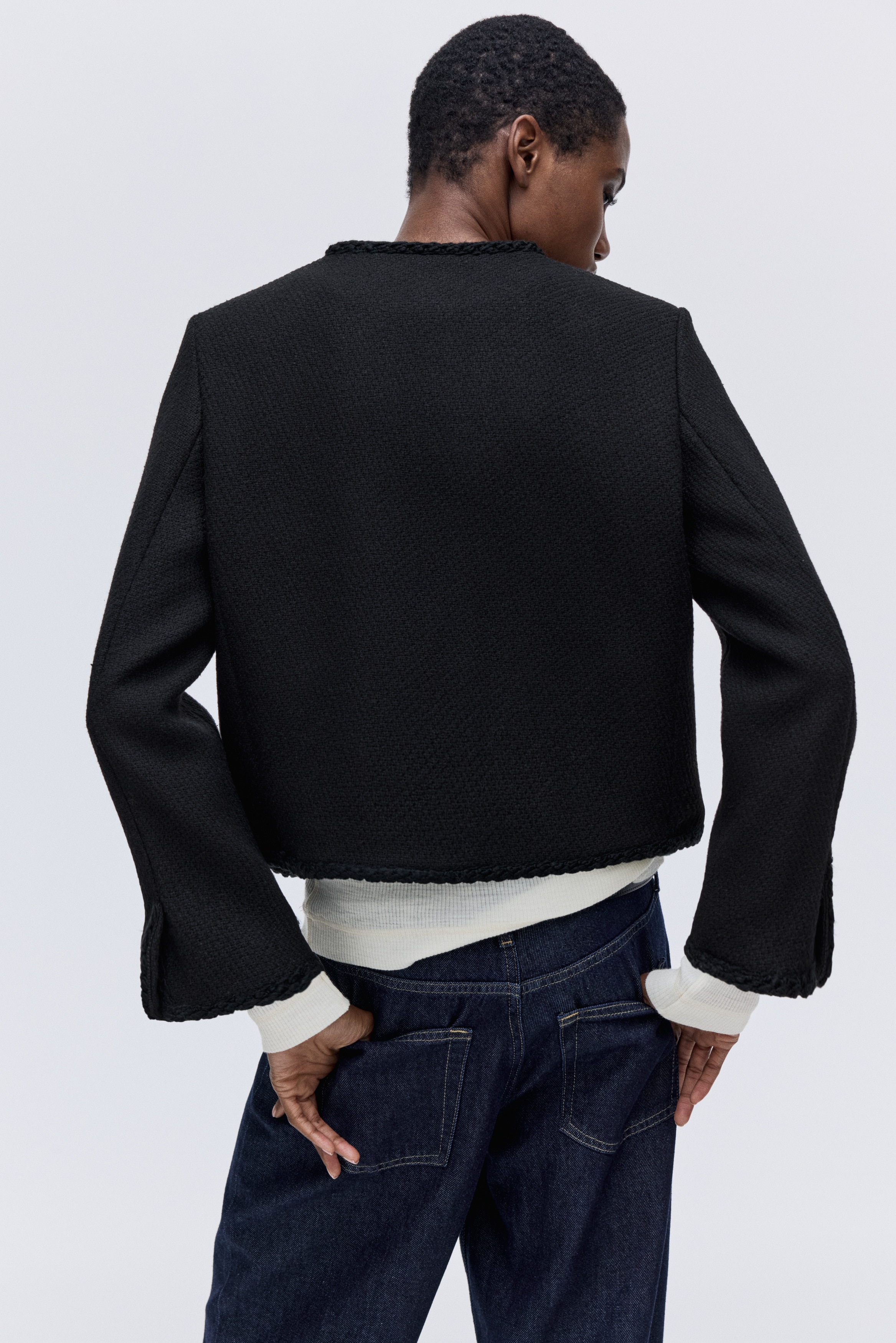 ブークレジャケット - ブラック - レディース | H&M JP