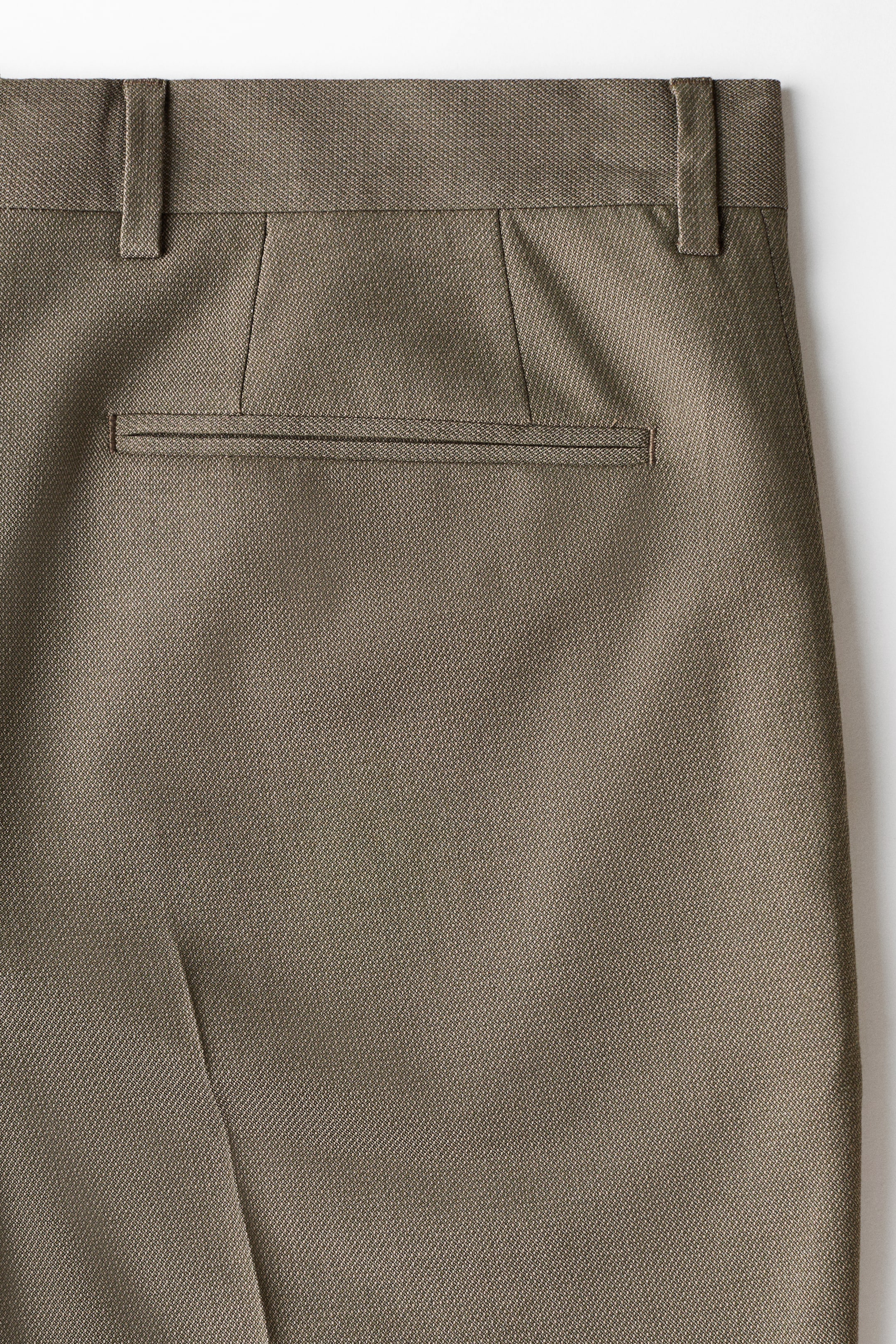 Мужские брюки H&M Slim-Fit Suit Pants — фото 4