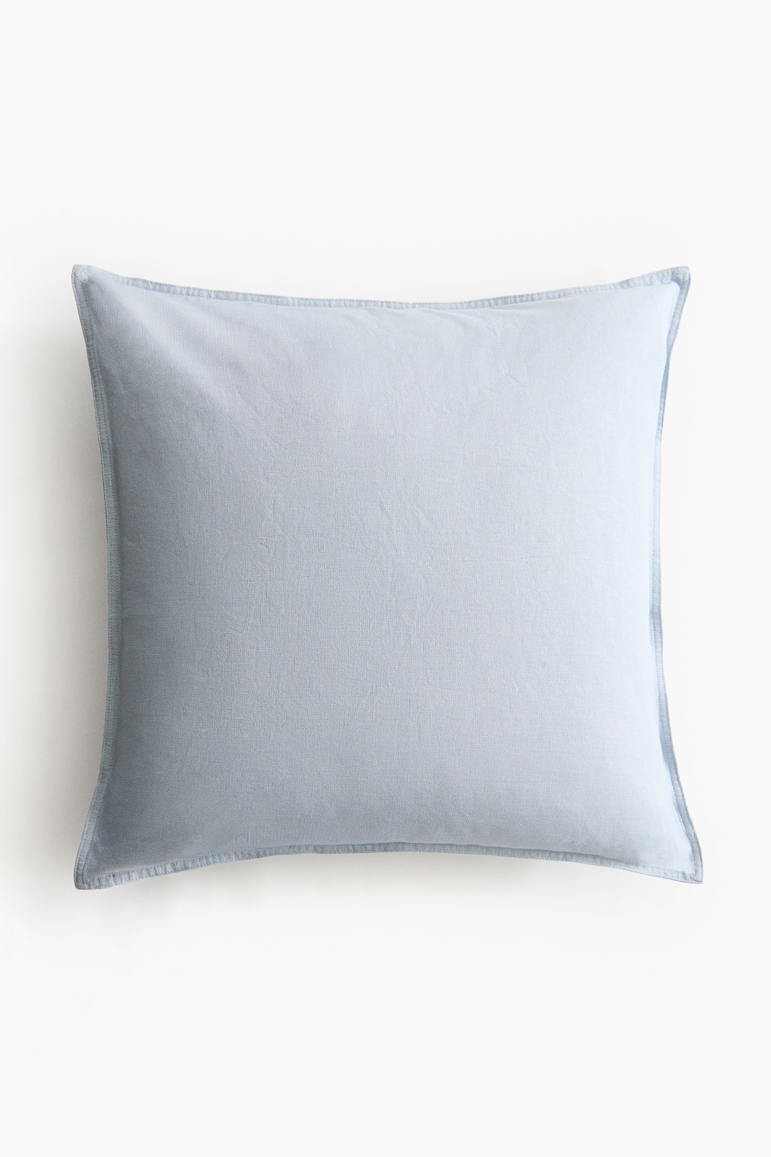 Linen-blend Cushion Cover - Light dusty blue/Dark gray/Light beige/Light dusty pink