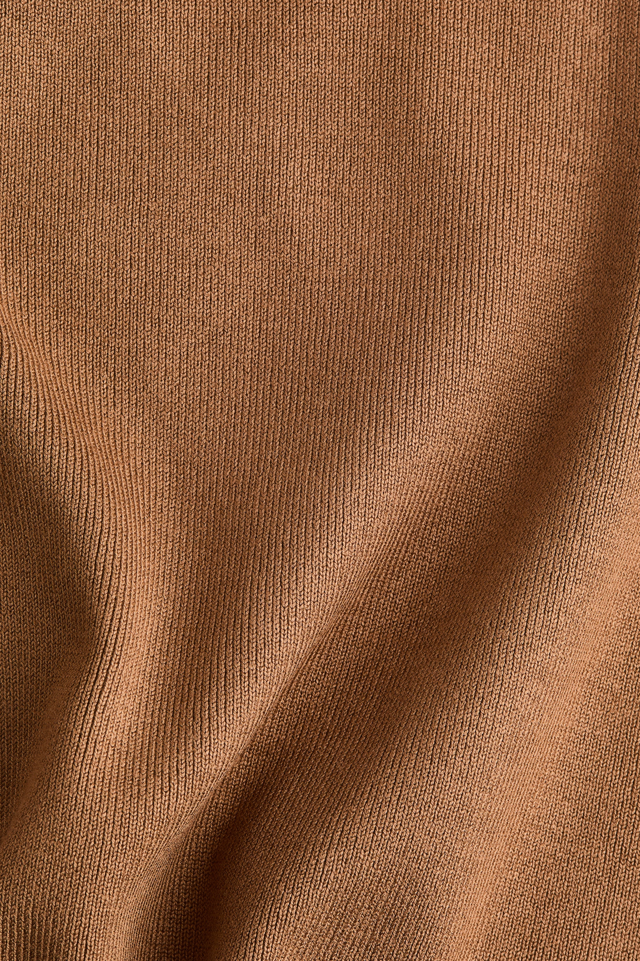 View larger image: Fine-Knit Sweater Vest - Dark beige - Ladies | H&M US 5