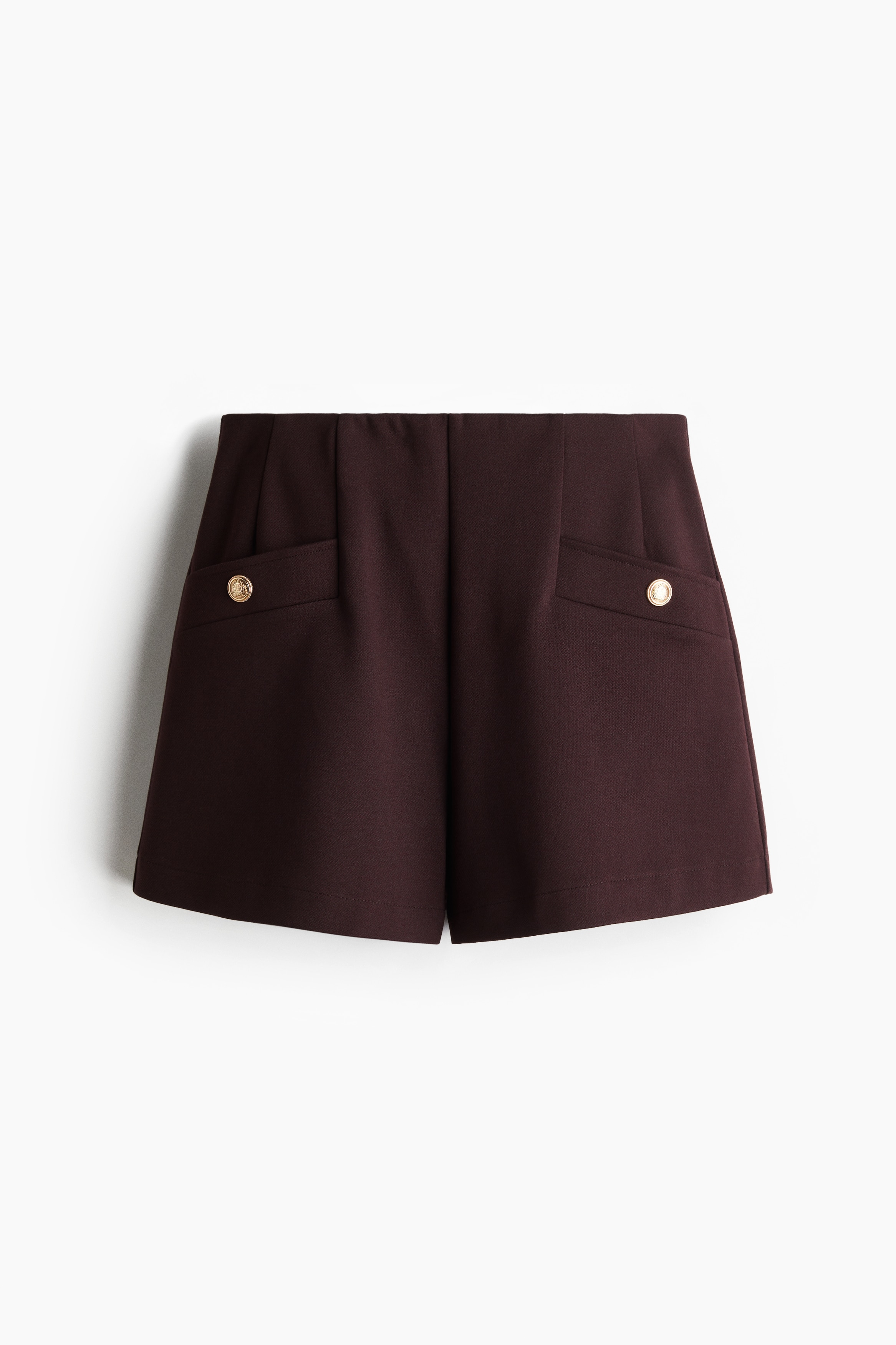 Interlock Shorts - Dark brown/Black/Beige/Navy blue