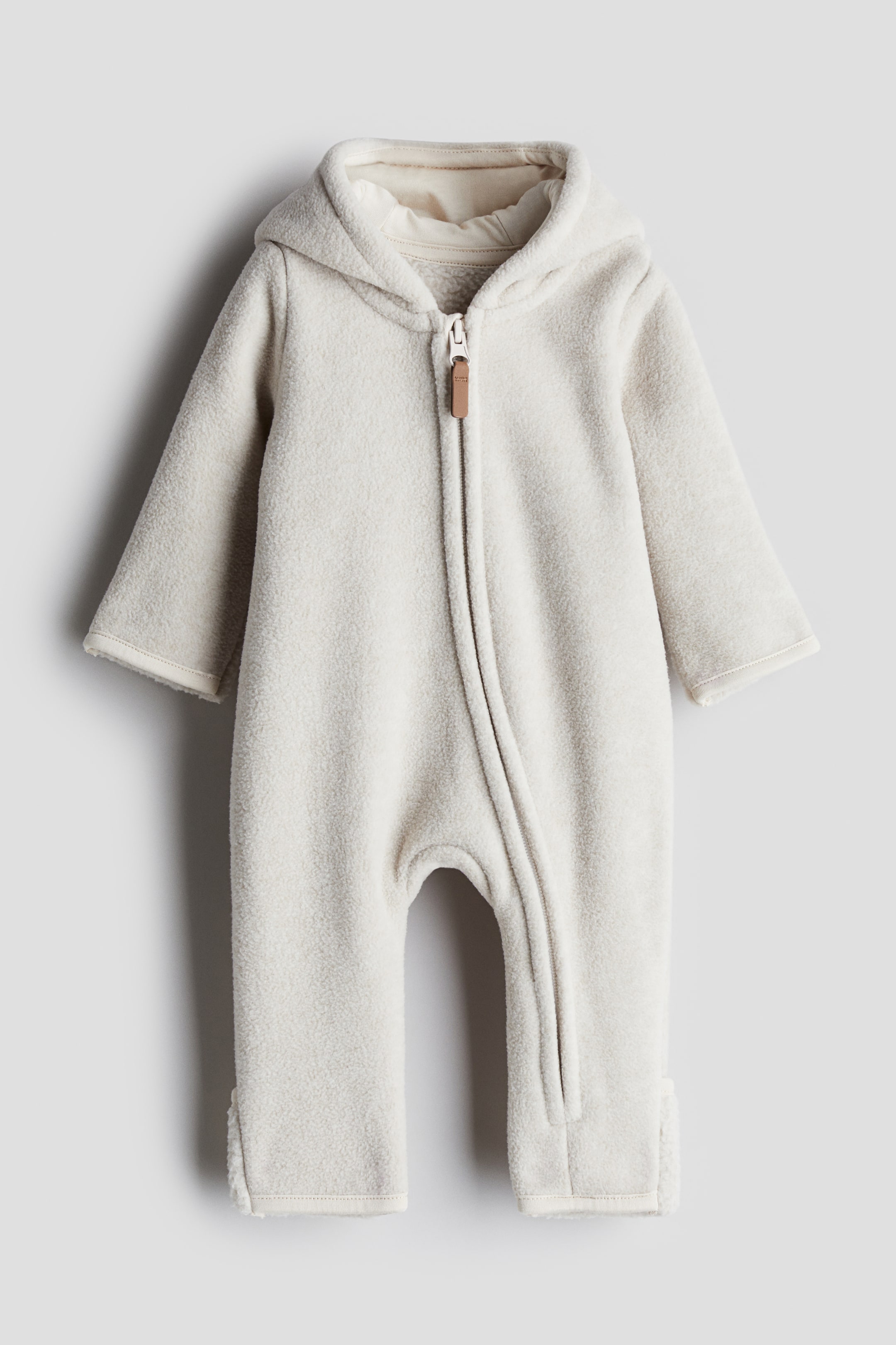 Hooded Fleece Jumpsuit