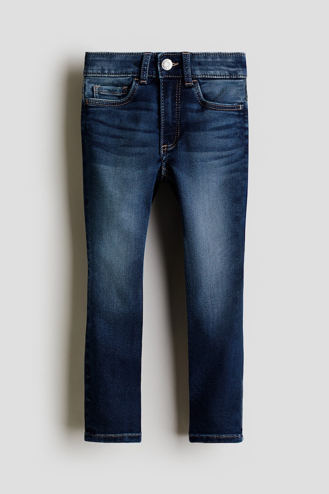 Super Soft Skinny Fit Jeans - Donker denimblauw/Donkergrijs/Denimblauw/Zwart - 1